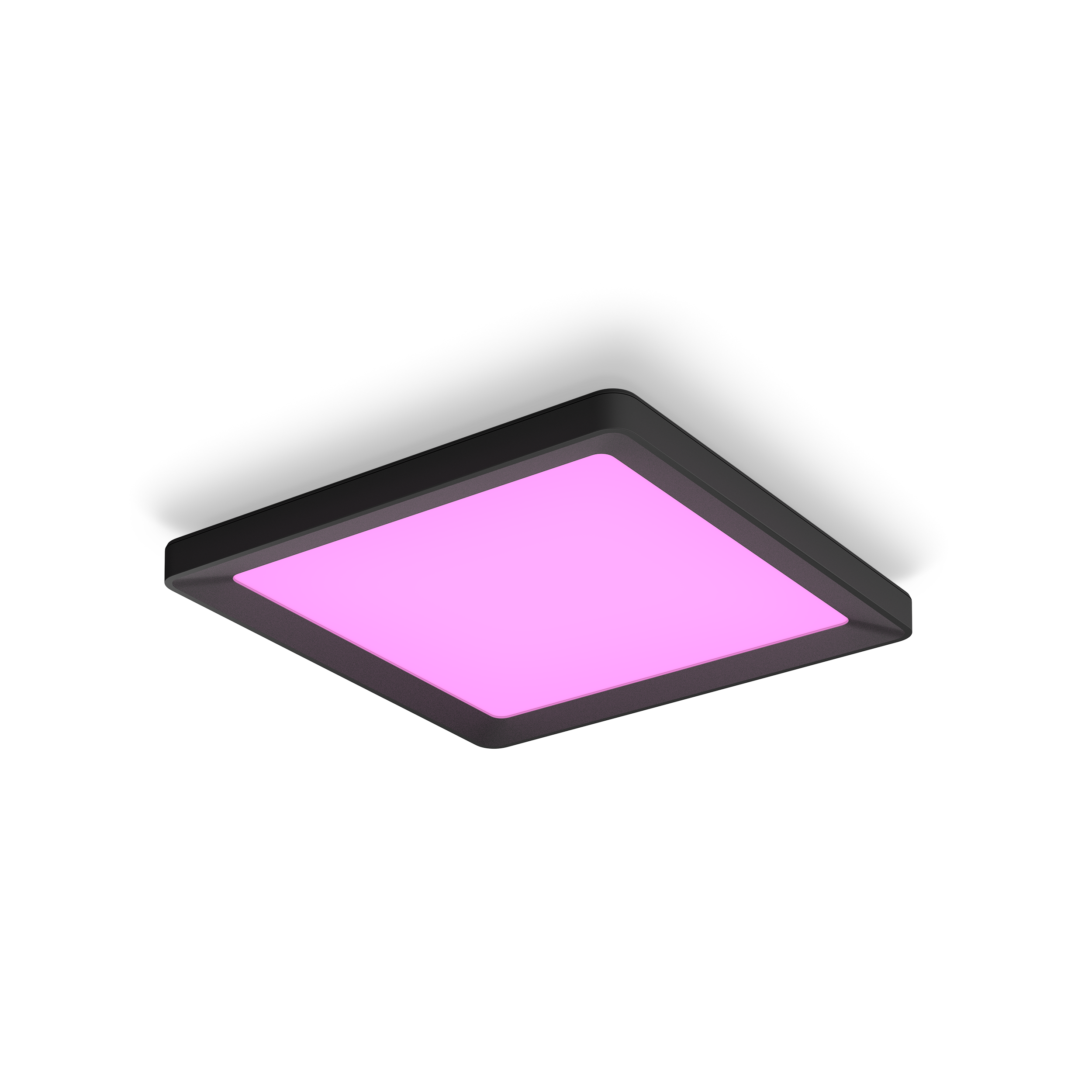 Philips Hue Tento Siyah Sıva Üstü RGB Akıllı LED Panel Tavan Armatürü 30x30cm 1340 Lumen