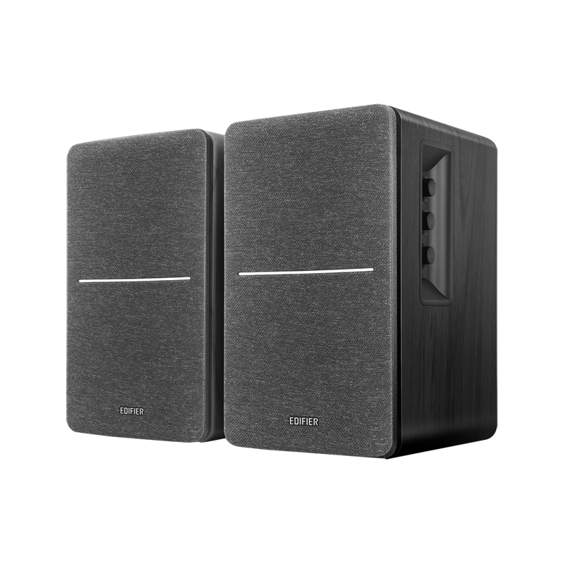 Edifier R1280DBs 42W RMS Bluetooth Aktif Raf Tipi Hoparlör – Optik/Koaksiyel, Çift RCA, Subwoofer Çıkışlı - Siyah