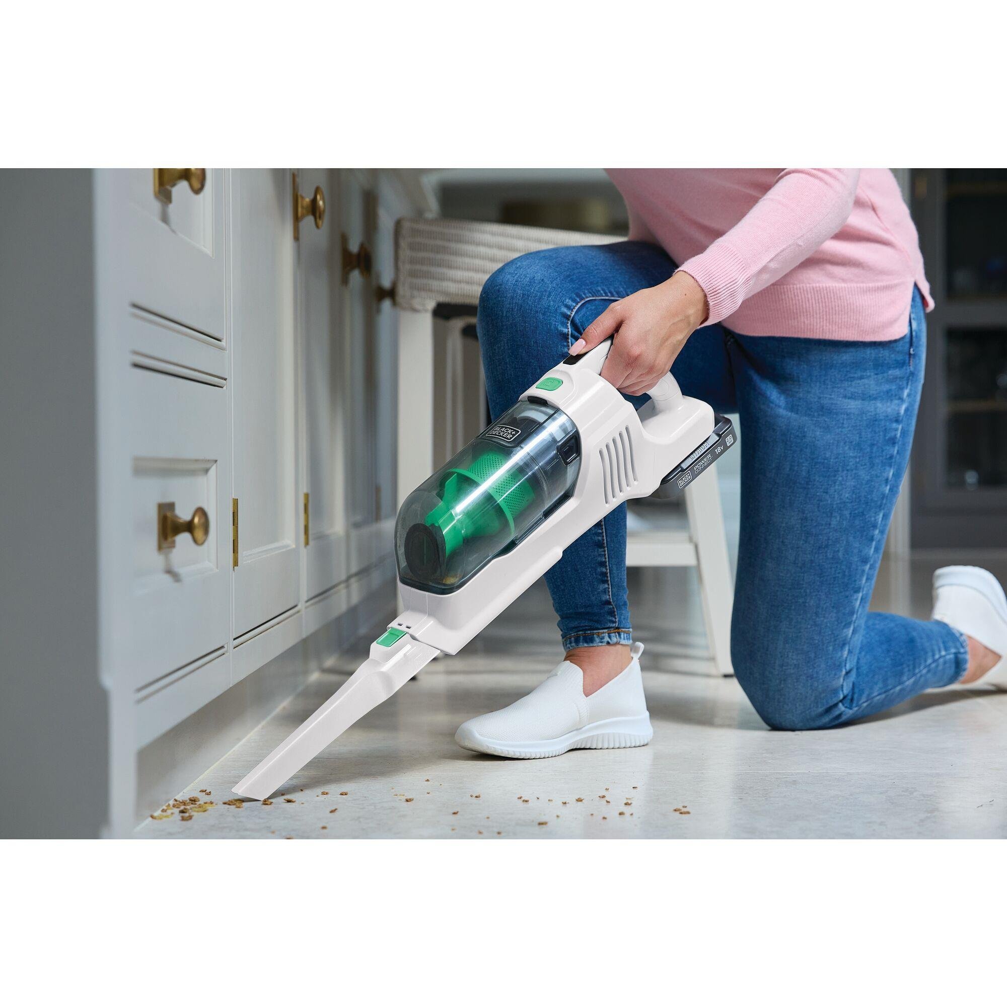 Black&Decker 18V Reviva Şarjlı Dikey Süpürge - REVSV18D1-QW