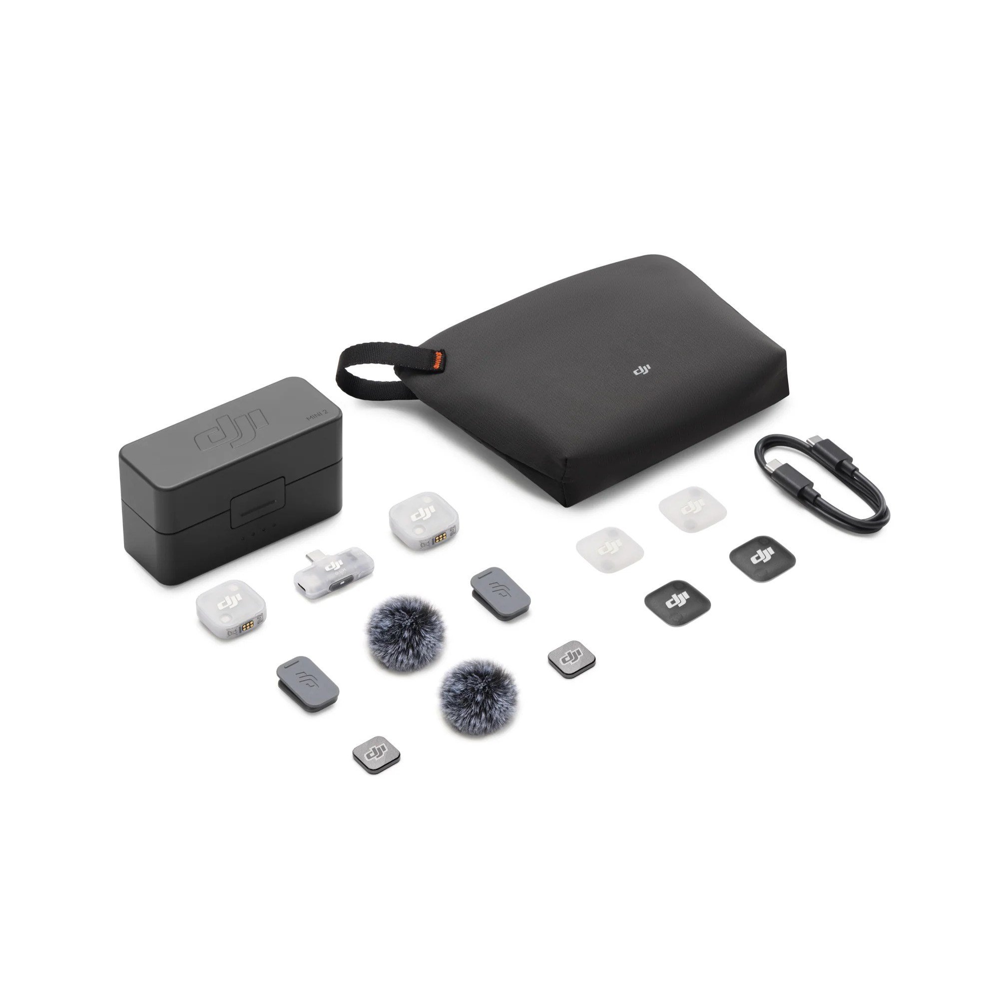 DJI Mic Mini 2S (2TX + 1RX + Şarj Kutusu)