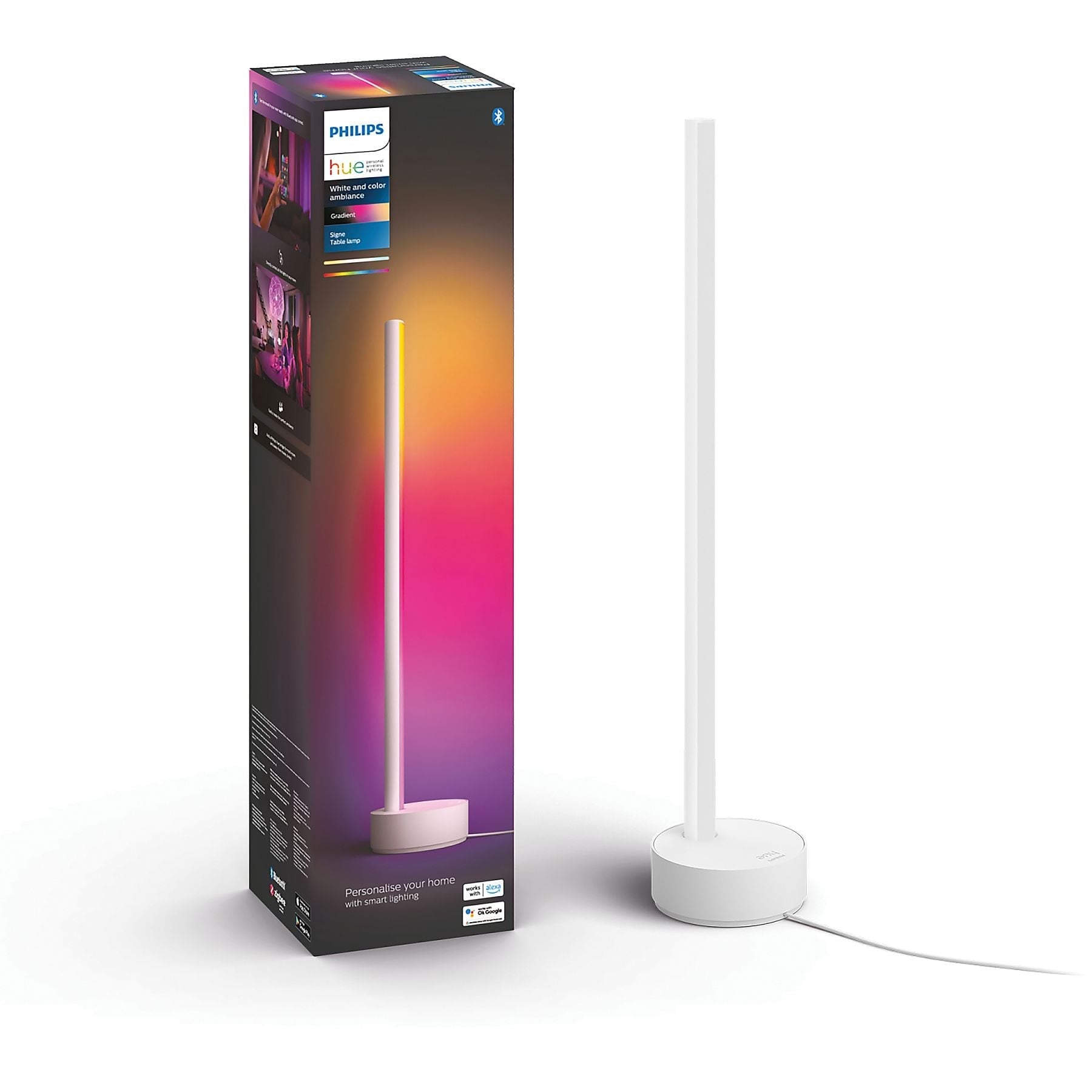 Philips Hue Gradient Signe Masa Lambası - Beyaz