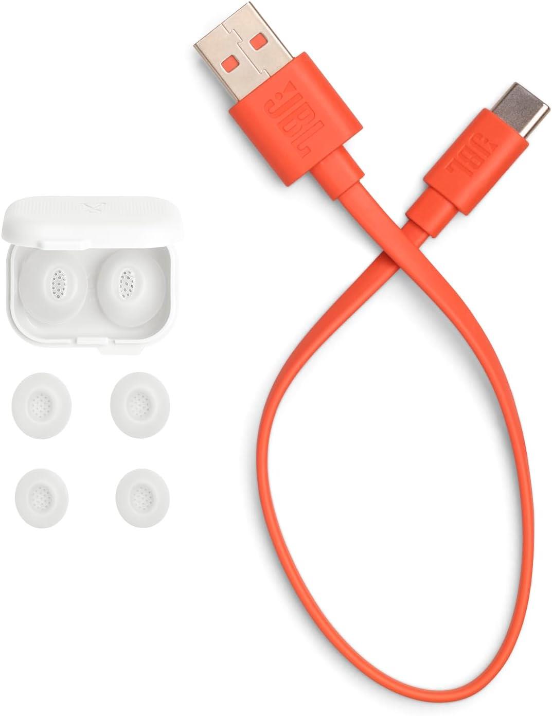 JBL Tune FLEX2 NC Kulakiçi TWS Kulaklık, Ghost Beyaz