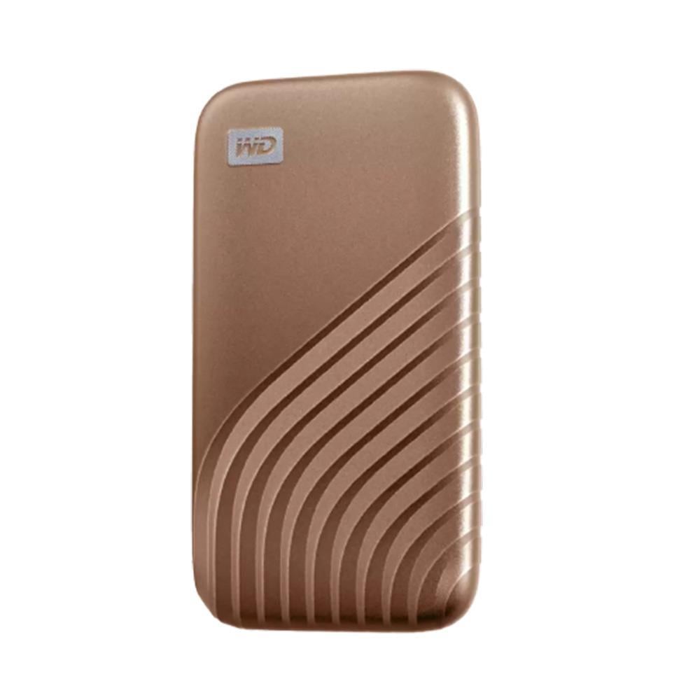 WD 1TB My Passport SSD - Taşınabilir SSD, 1050MB/s'ye kadar Okuma ve 1000MB/s Yazma Hızları, USB 3.2 Gen 2 Desteği - Altın