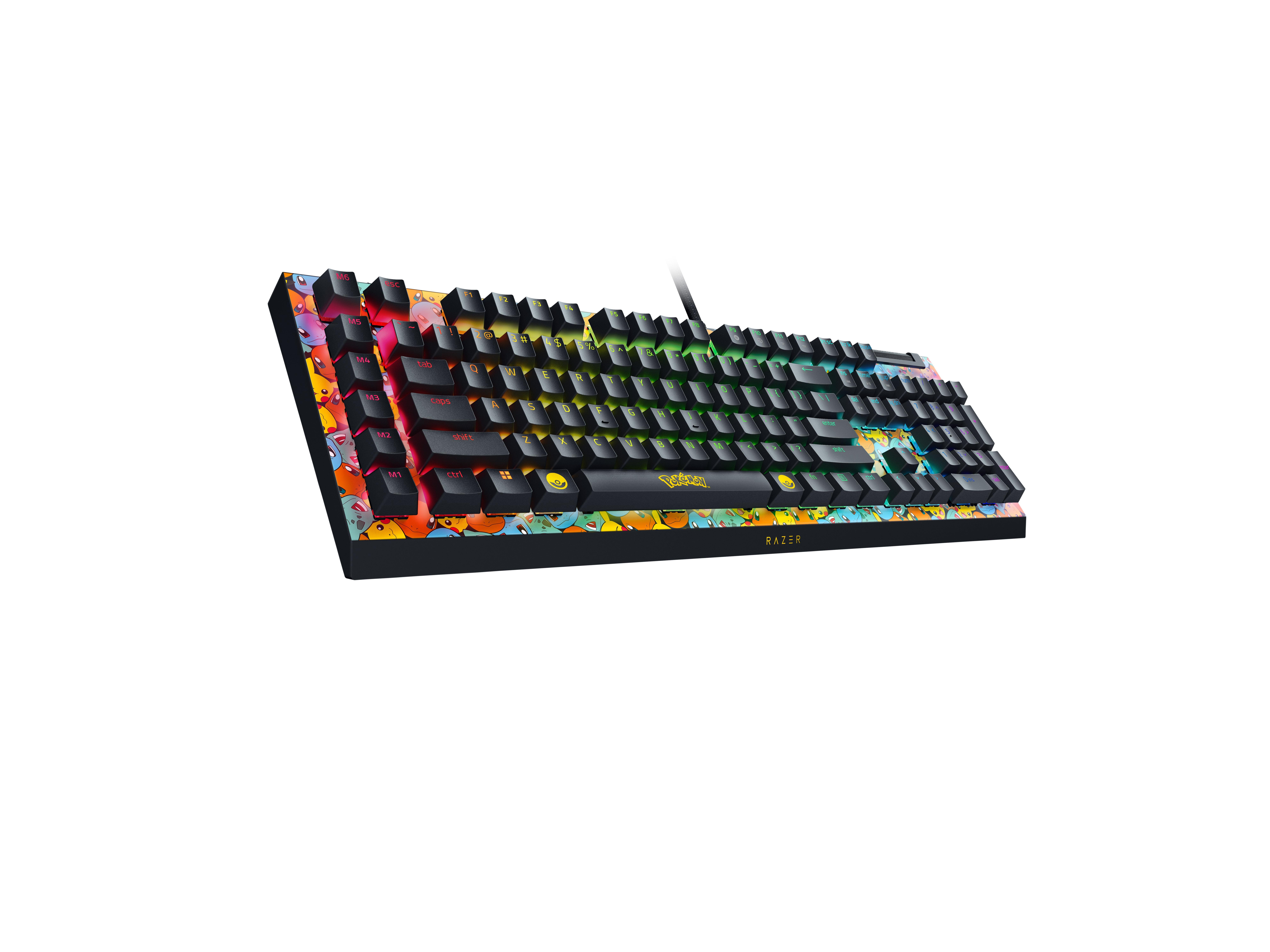 Razer Blackwidow V4 X (Green Switch) - Pokemon Kanto Starters Edition - Us Layout Klavye RZ03-04704200-R3M1