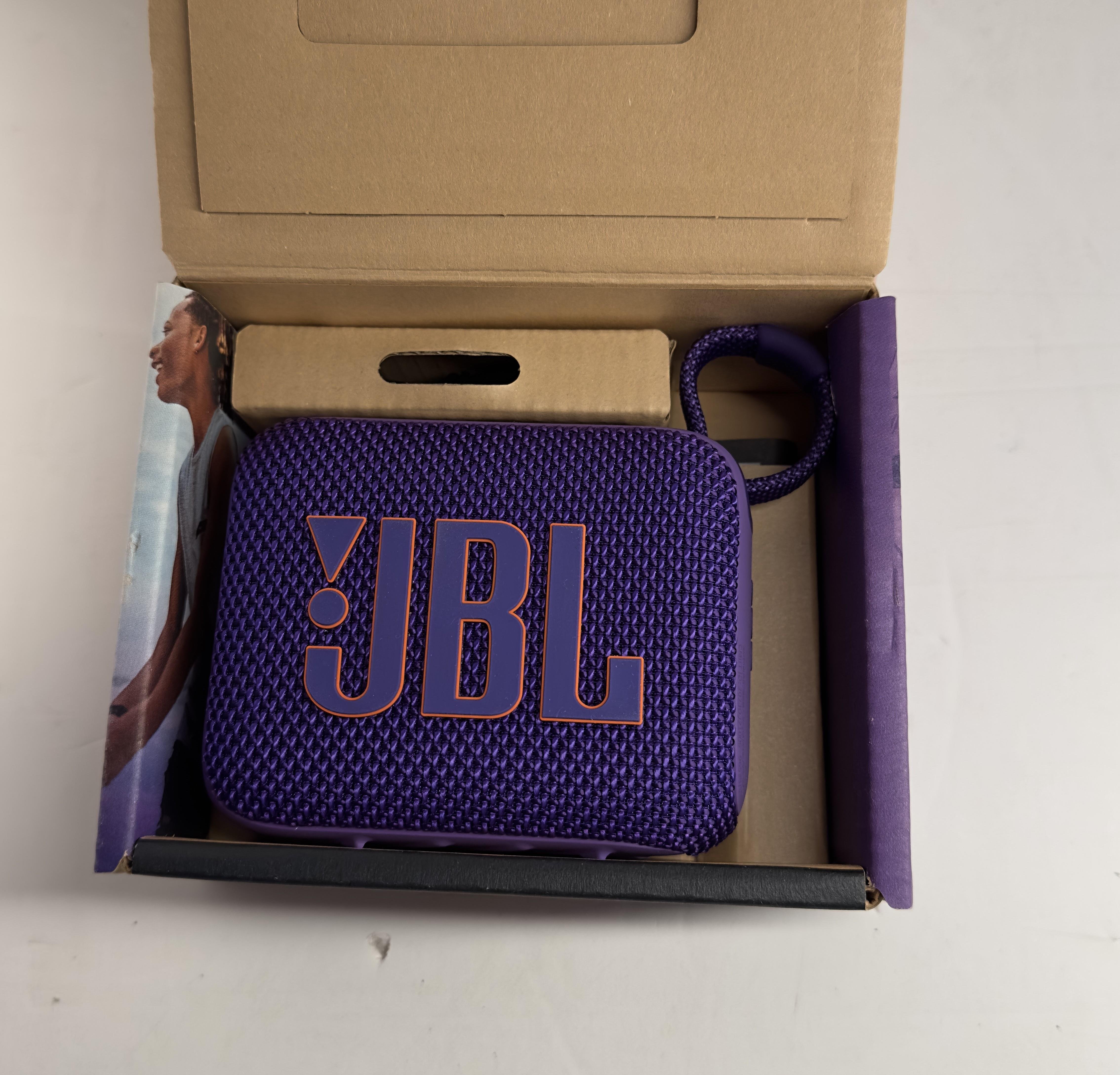 OUTLET JBL Go4 Bluetooth Hoparlör IP67, Mor