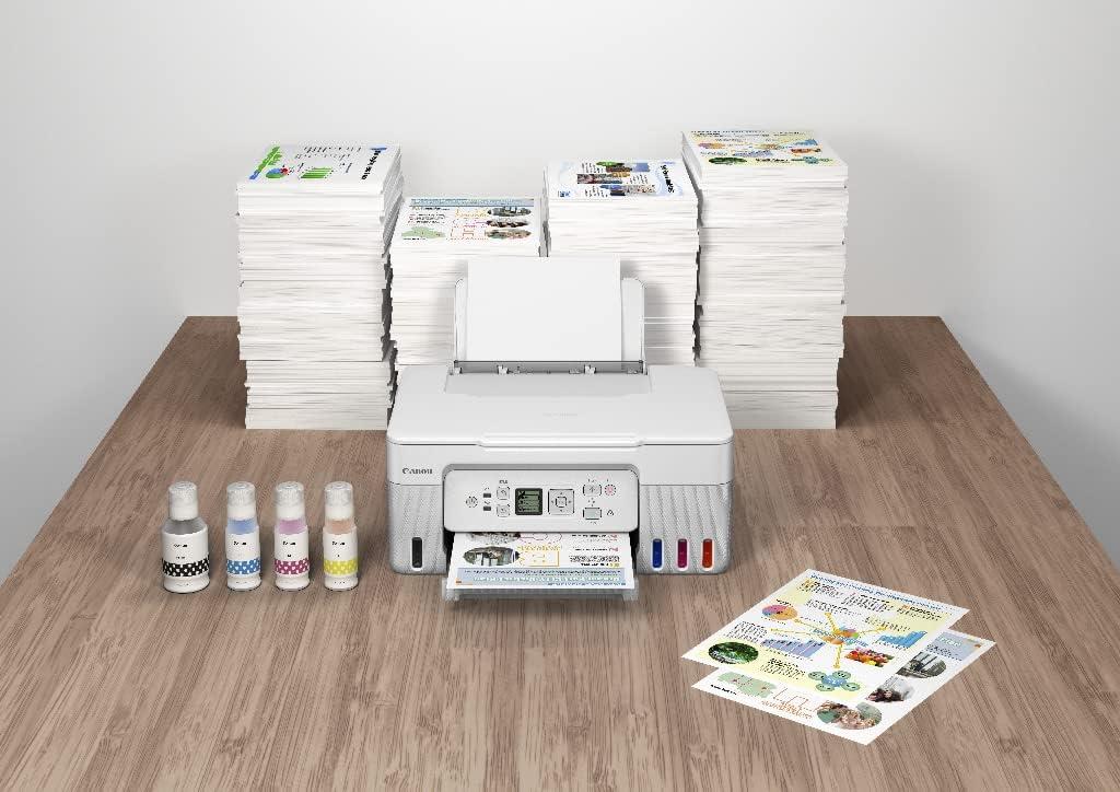 Canon Pixma G3470 A4 Yazıcı/Tarayıcı/Fotokopi/Wifi Renkli Tanklı Yazıcı - Beyaz