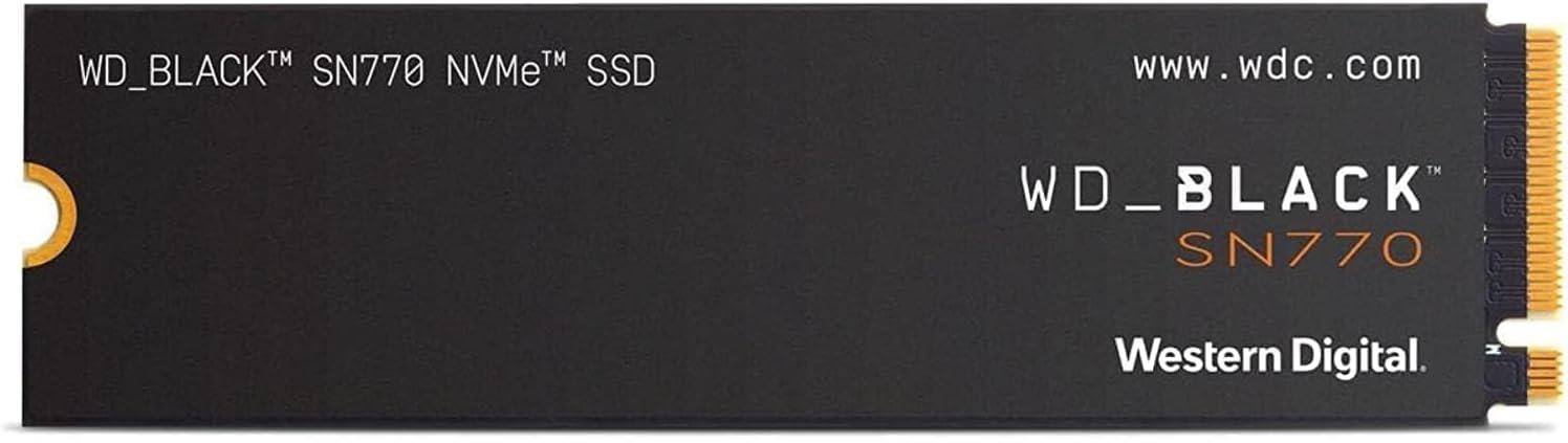 WD Black 2TB SN770 5150MB/s-4850MB/s PCIe Gen4 x4 NVMe M.2 SSD WDBBDL0020BNC-WRSN