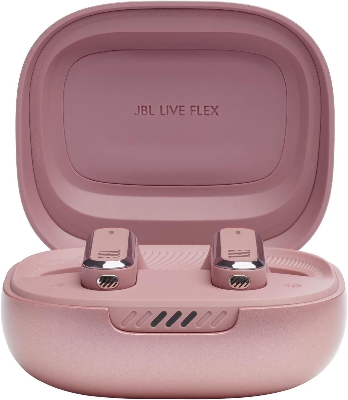 JBL Live Flex Kablosuz Kulakiçi Kulaklık - Pembe