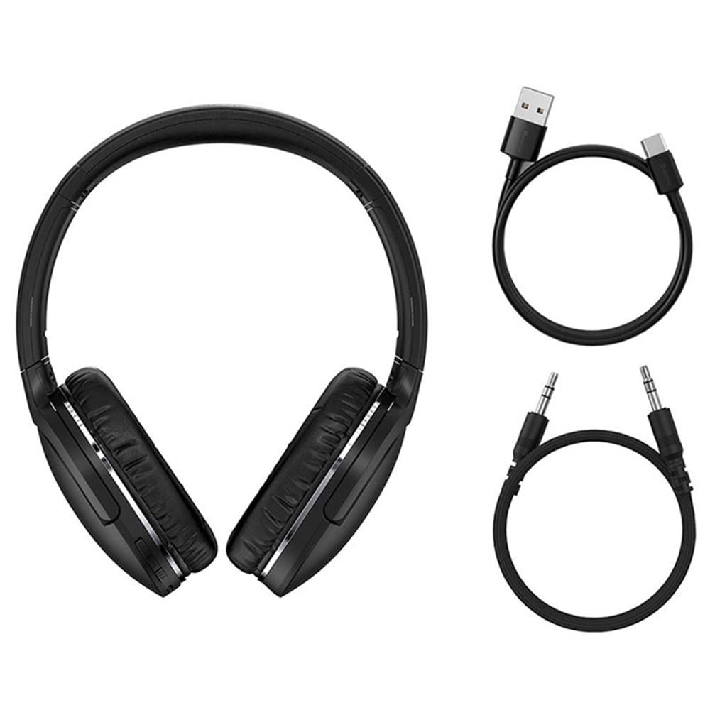 Baseus D02 Pro Bluetooth Headphone-Siyah