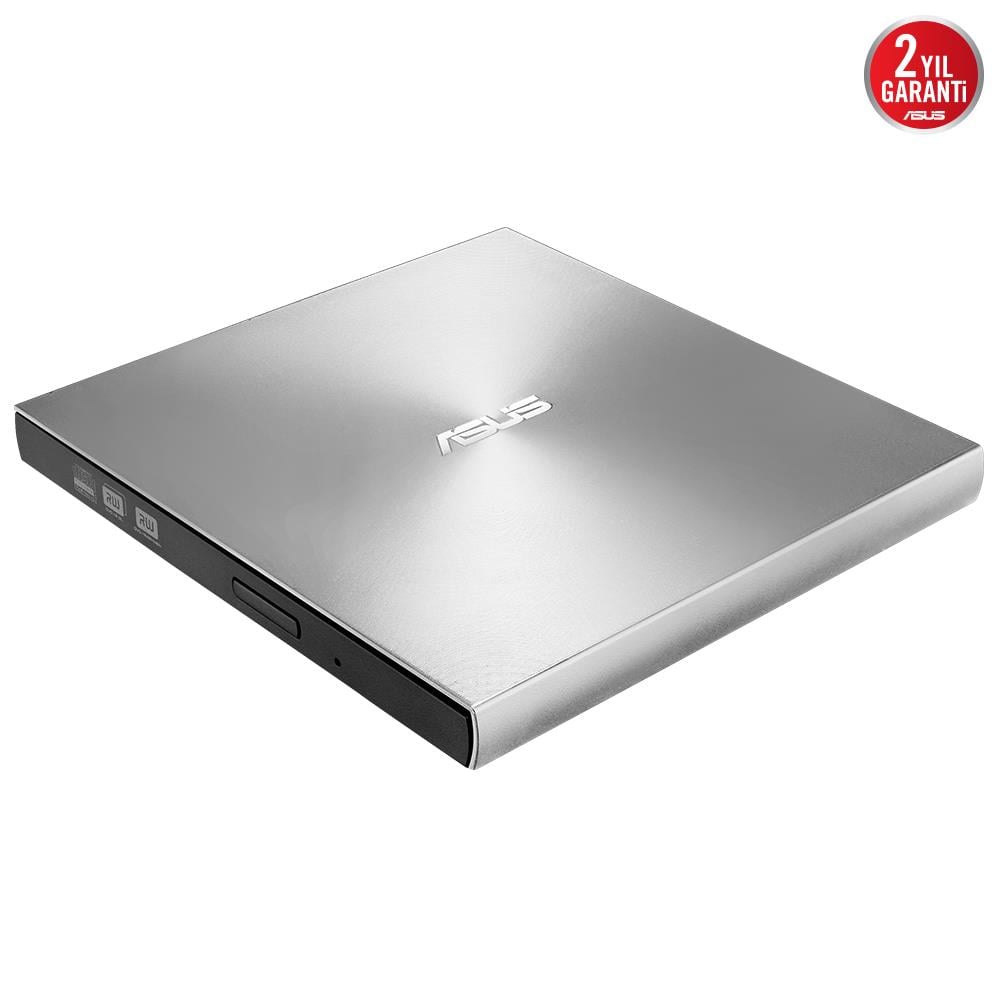 ASUS ZENDRIVE-U8M SDRW-08U8M-U HARİCİ ULTRA İNCE DVD YAZICI M-DISC USB Type-C GÜMÜŞ