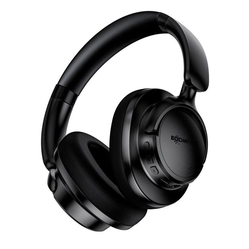 Boompods Headpods ANC+, Bluetooth Kulaküstü Kulaklık, Siyah