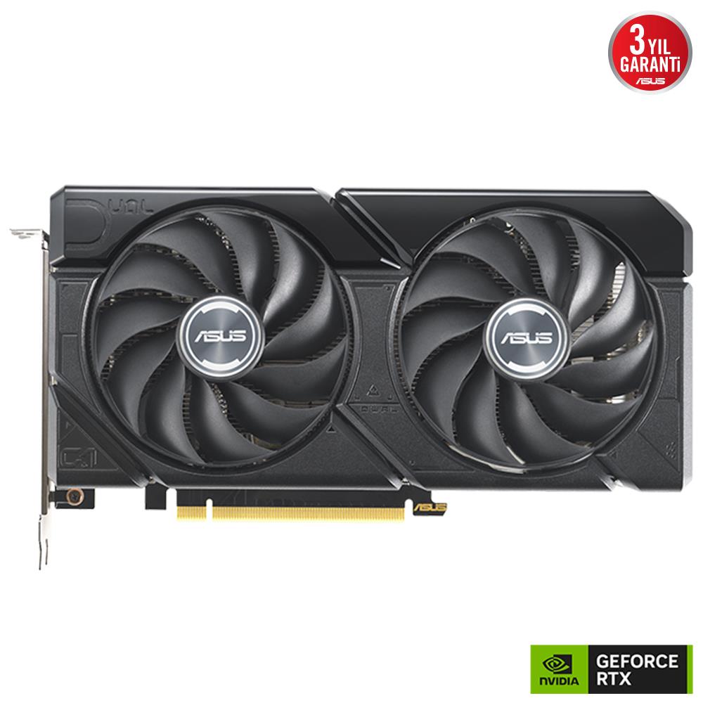 ASUS GEFORCE RTX 4070 DUAL-RTX4070-O12G-EVO 12GB GDDR6X 192bit OC HDMI 3xDP DLSS3 EKRAN KARTI