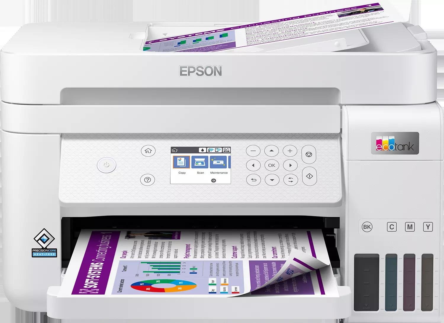 Epson Ecotank L6276 A4 Yazıcı/Tarayıcı/Fotokopi/Wifi(Direct)/Dublex/ADF Renkli Tanklı Yazıcı - C11CJ61406