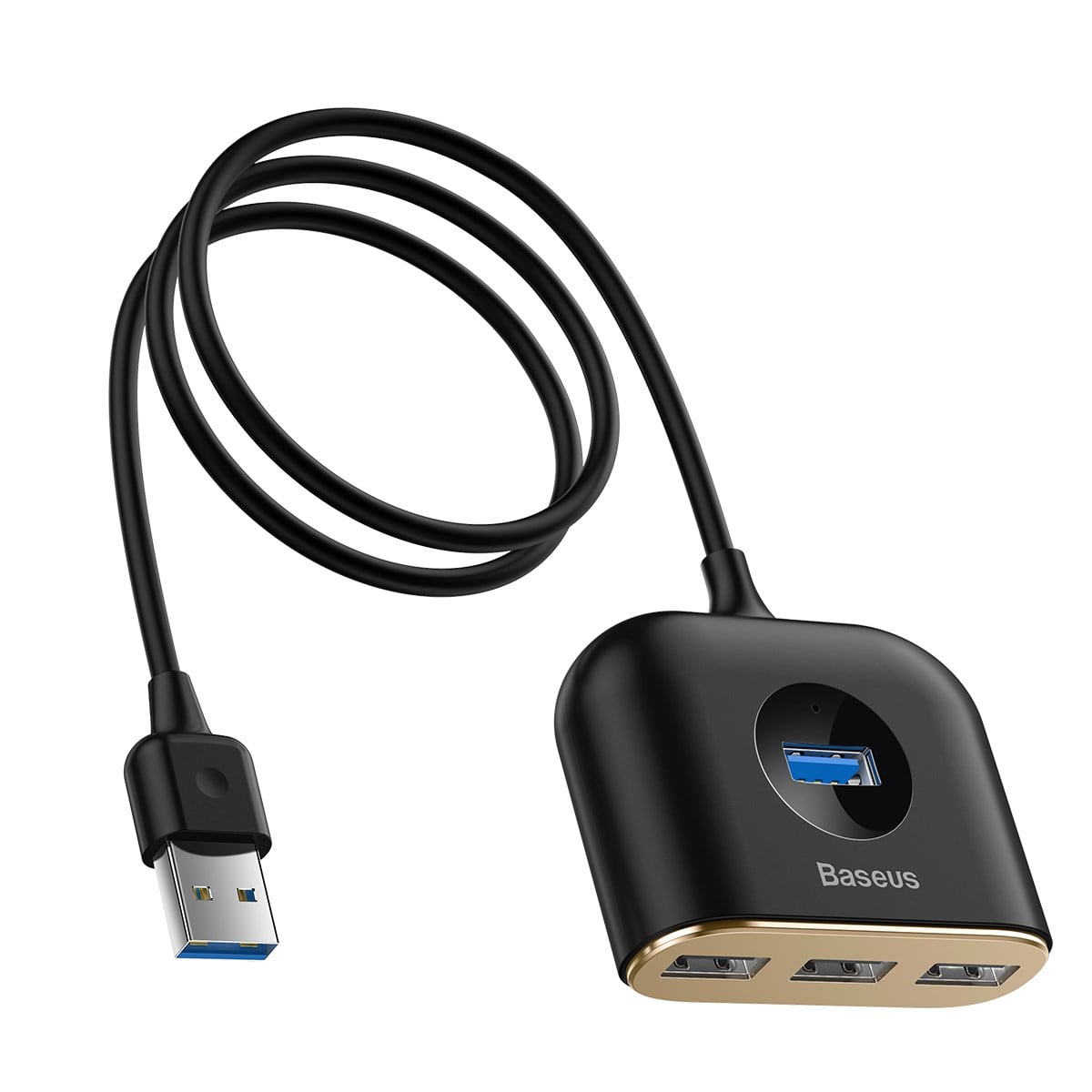 Baseus CAHUB-AY01 Square Round 4in1 USB Hub Adaptör (USB 3.0)