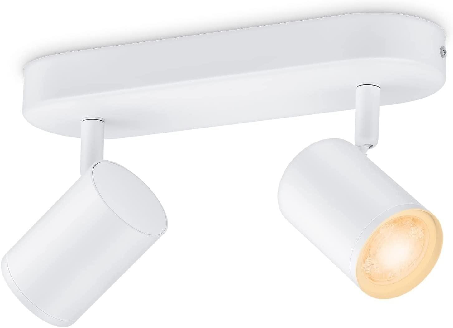 WiZ IMAGEO Spot Tavan Lambası Ayarlanabilir Beyaz & Renk 2x5W 