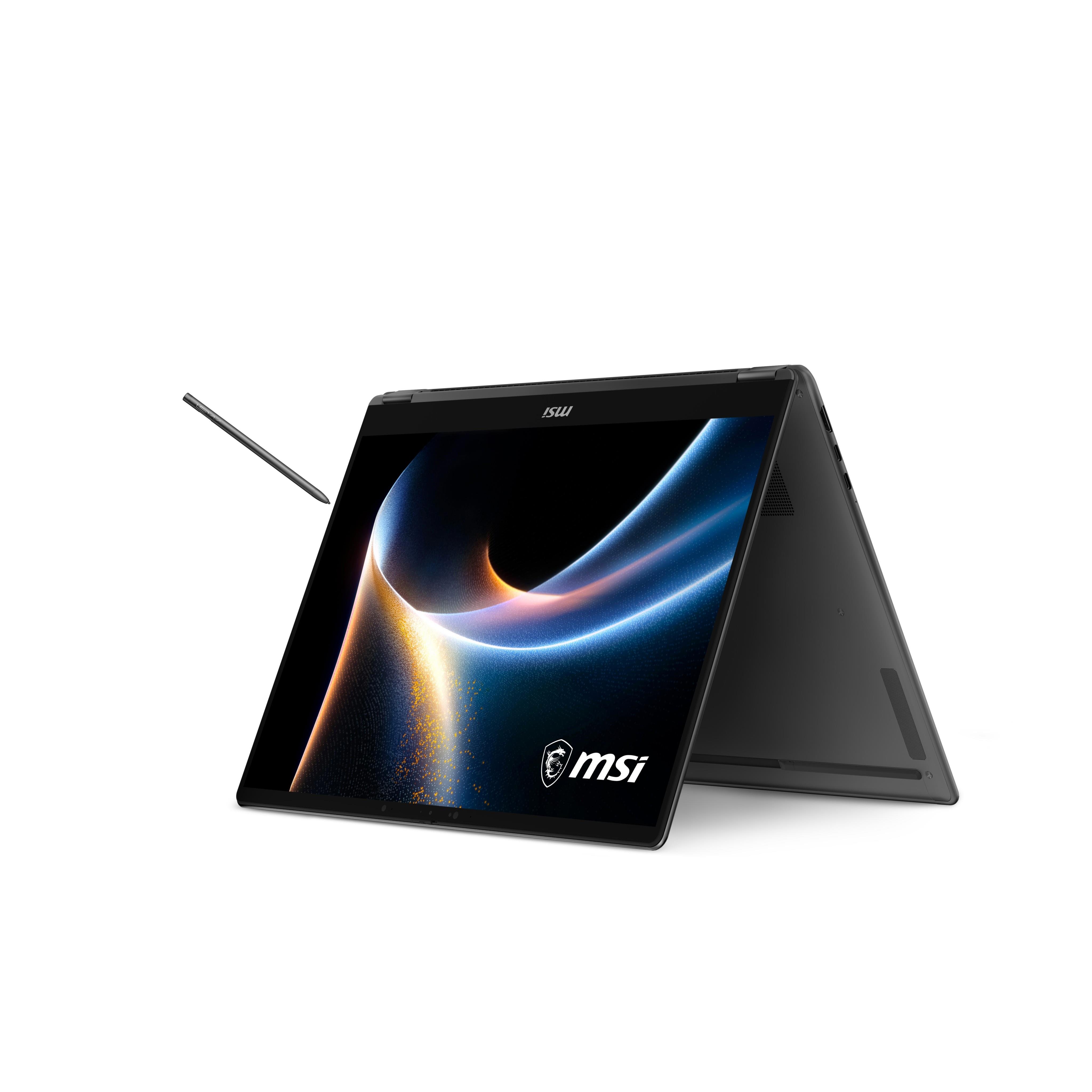 MSI NB PRESTIGE 16 FLIP AI+ C3MTG-040TR ULTRA 9 386H 32GB LPDDR5X UMA 2TB SSD 16.0 QHD 2.8K OLED 120