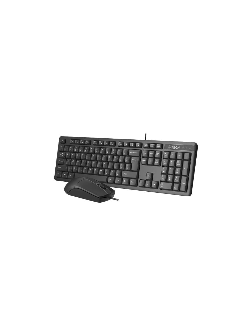 A4-Tech KR-3330S Silent Kablolu Klavye Mouse Seti