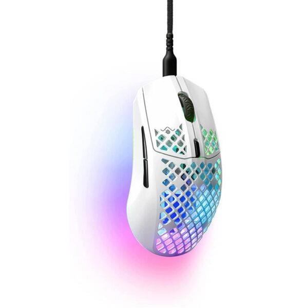 SteelSeries Aerox 3 2022 RGB Kablolu Snow Gaming Mouse (SSM62603)