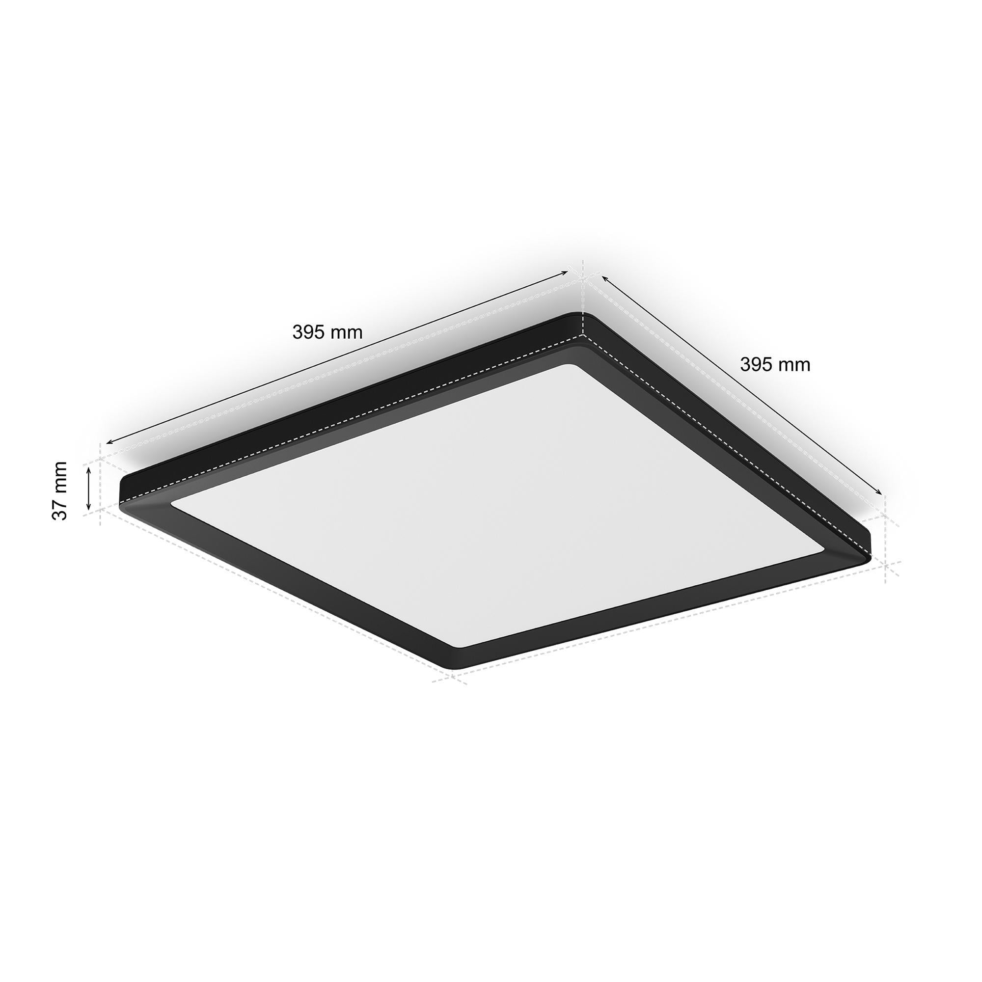 Philips Hue Tento WCA Siyah Slim Kare Tavan Paneli 40x40cm