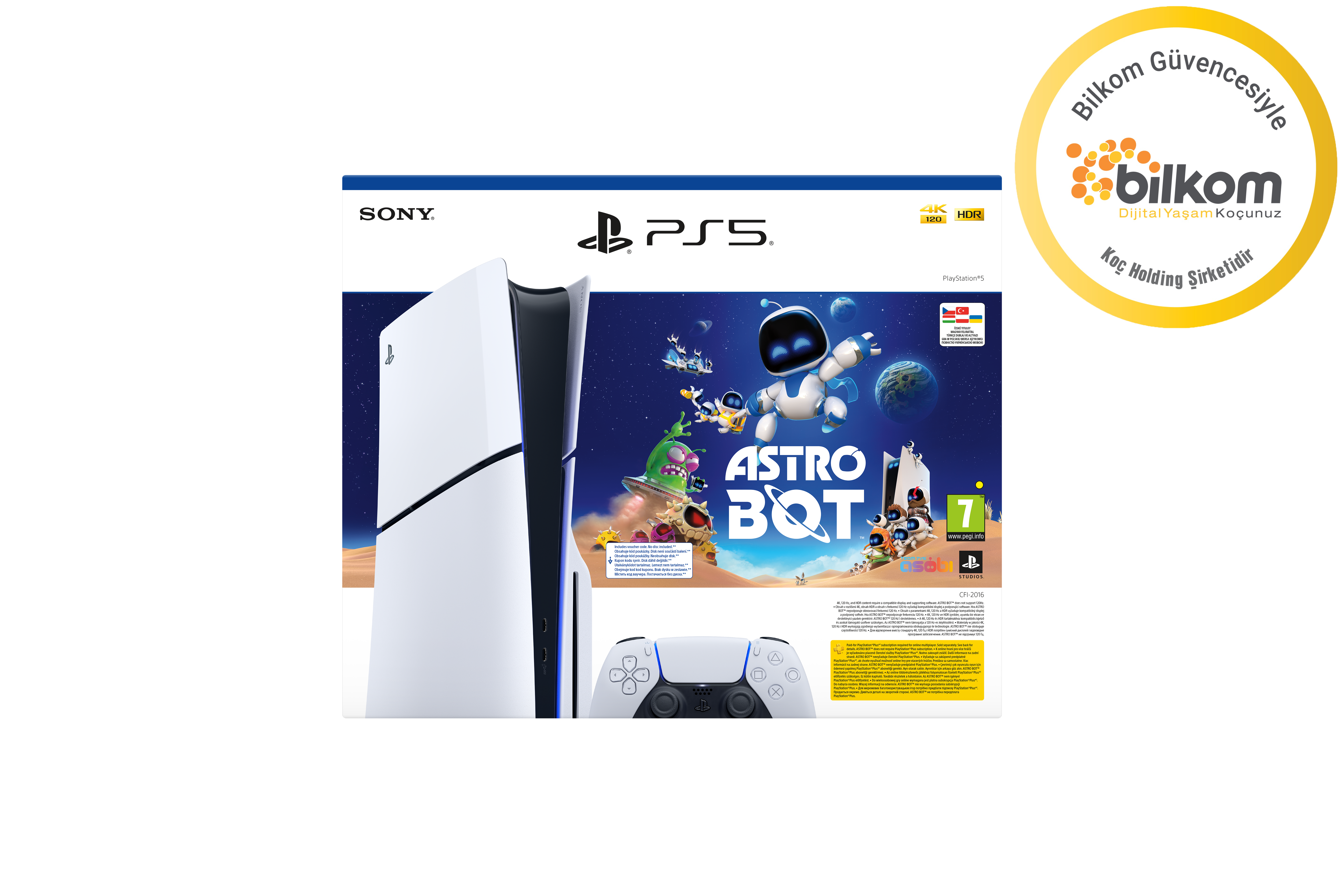 Sony Playstation 5 Console D - Astro Bot Oyun Hediyeli (Bilkom Garantili)