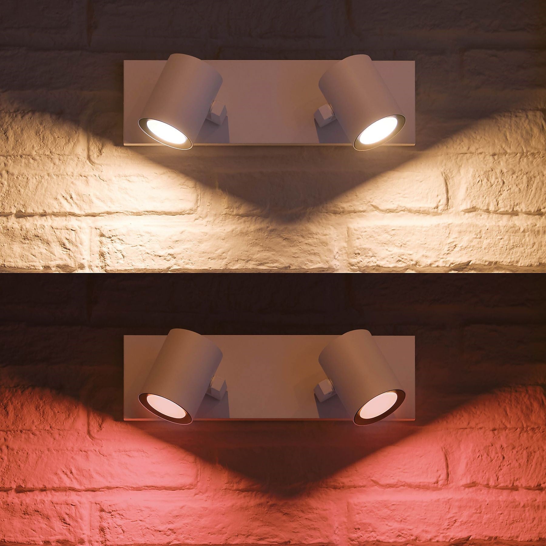 Philips Hue Argenta İkili Spot Lamba 2x4.2W (Beyaz)