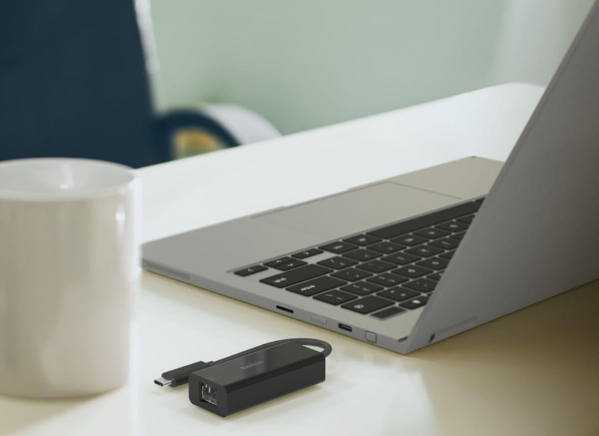 Belkin USB-C - 2,5 Gb Ethernet Adaptörü 10/100/1000/2500Mbps