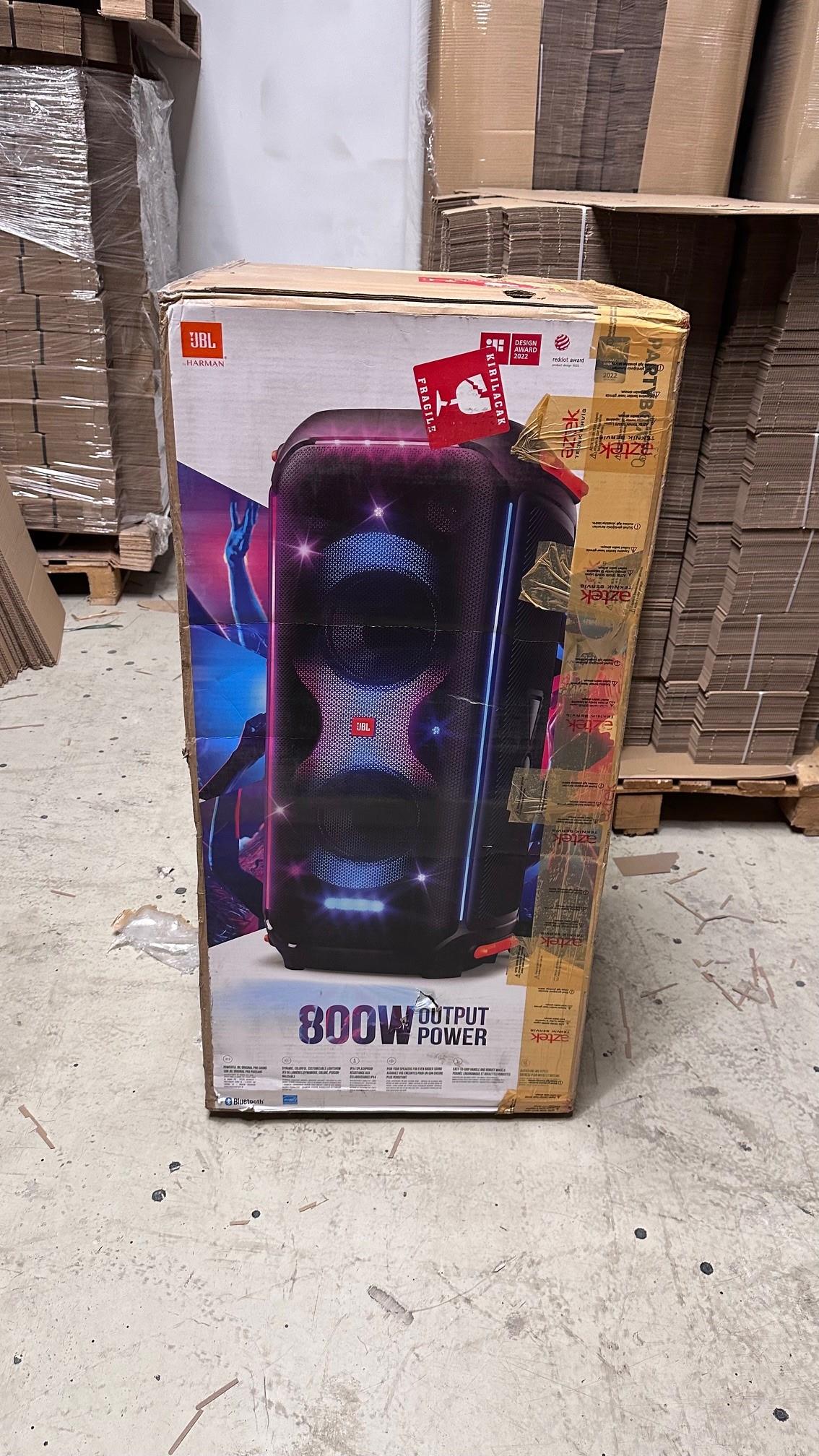 OUTLET JBL Partybox 710, 800W Bluetooth Hoparlör, Siyah