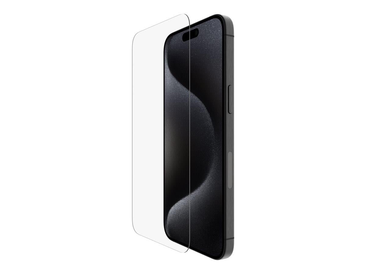 Belkin OVA138ZZ iPhone 15 Pro Max Screen Force Temperli Cam İşlemli Ekran Koruyucu