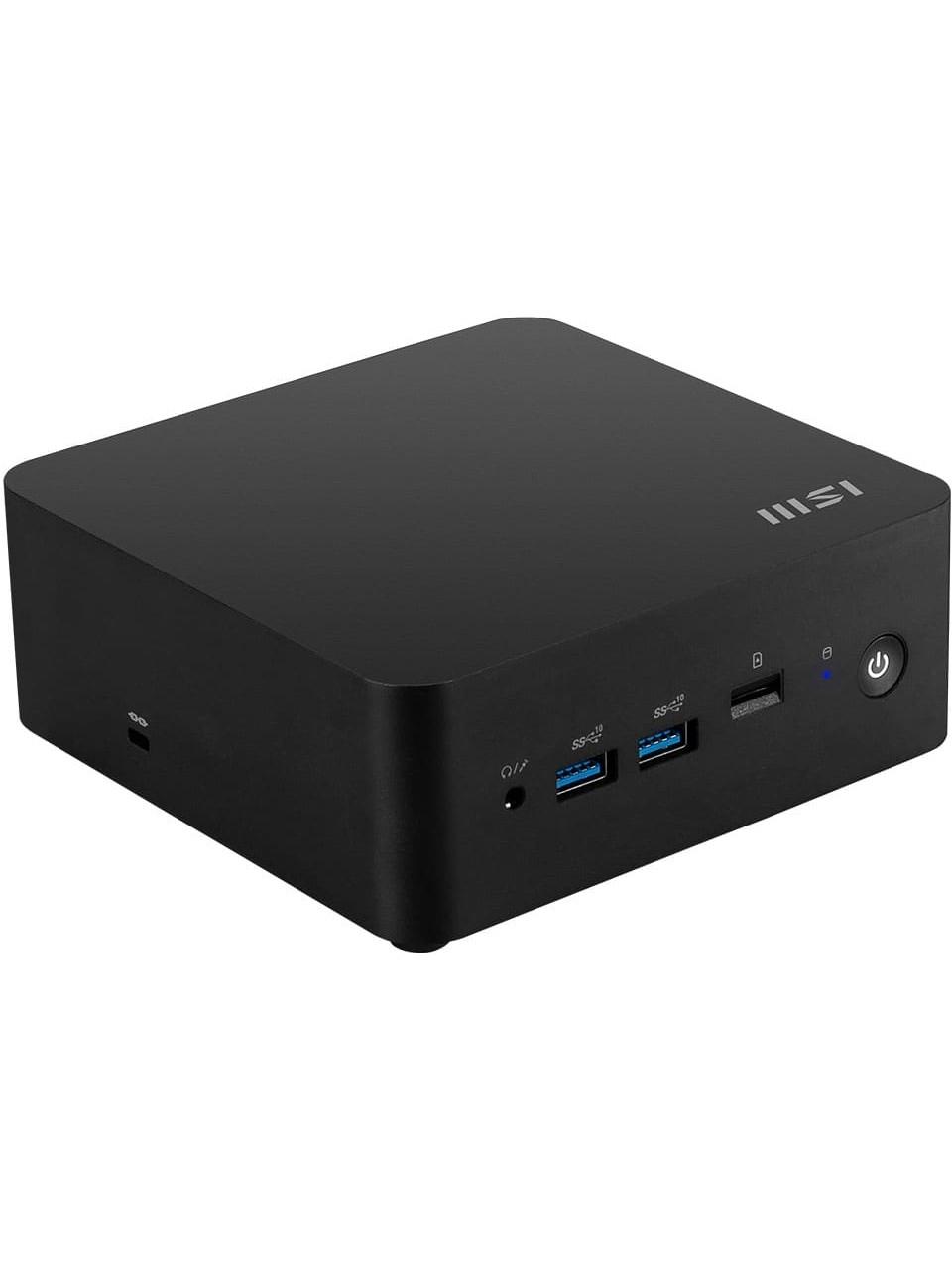 MSI CUBI NUC 1M-003EU CORE 3 100U 8GB DDR5 512GBB SSD W11PRO SIYAH MINI DT PC