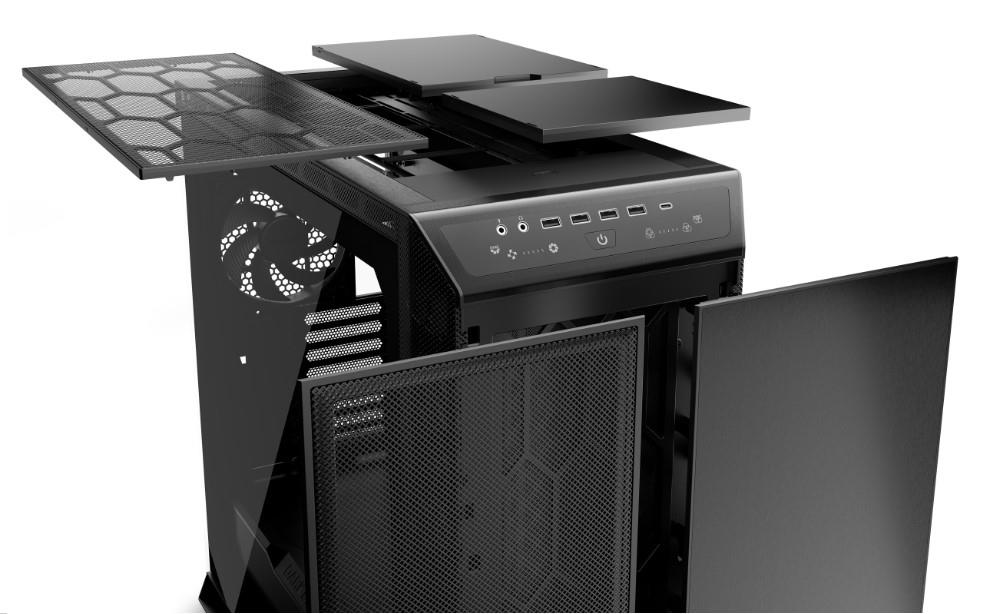 Be Quiet! Dark Base Pro 901 Siyah ARGB Temper Camlı Oyuncu Bilgisayar Kasası - BGW50