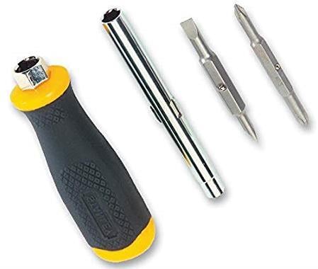 Stanley 0-68-012 Değişken Uçlu Tornavida Takımı 6 Parça