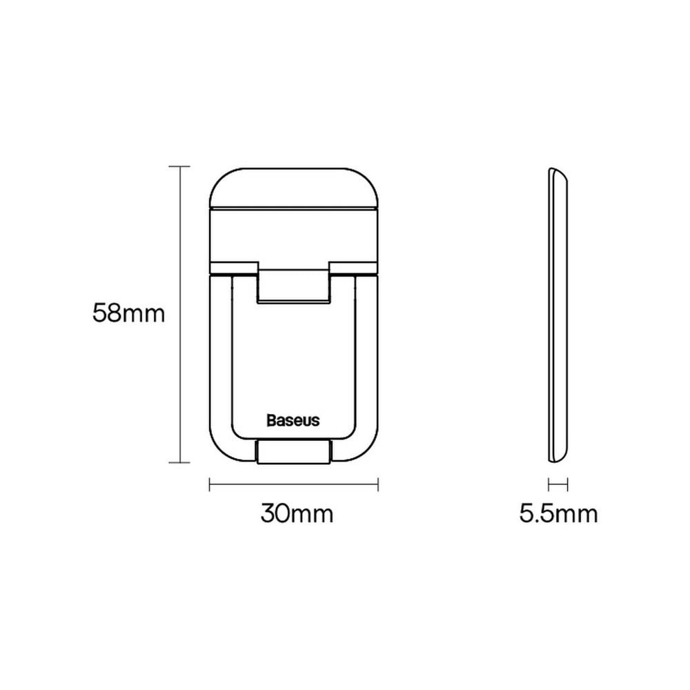 Baseus Katlanabilir Portatif Macbook Dizüstü Bilgisayar Laptop Stand Ayağı, Gümüş