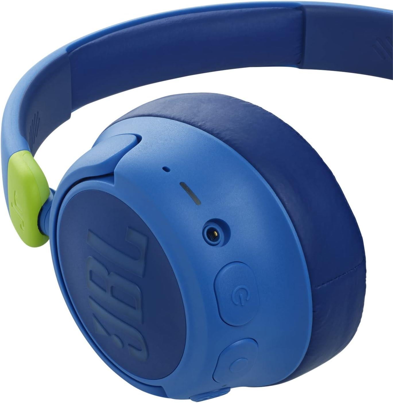 JBL JR460NC Görültü Azaltma Özellikli Bluetooth Çocuk Kulaklığı - Mavi