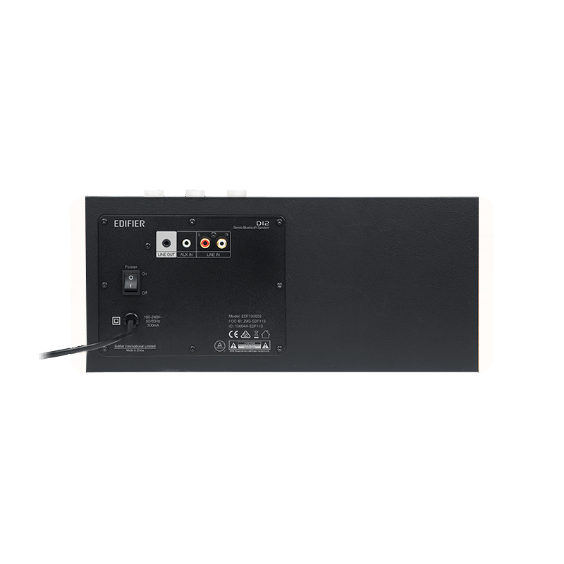 Edifier D12 70W RMS Bluetooth 5.0 Entegre Masaüstü Stereo Hoparlör – RCA/AUX Girişli, Uzaktan Kumandalı - Beyaz