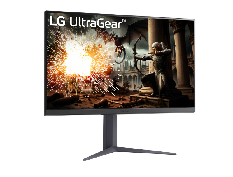 LG 32” UltraGear™ QHD IPS 180Hz Oyun Monitörü | 1ms (GtG), DisplayHDR™ 400 (32GS75Q-B)