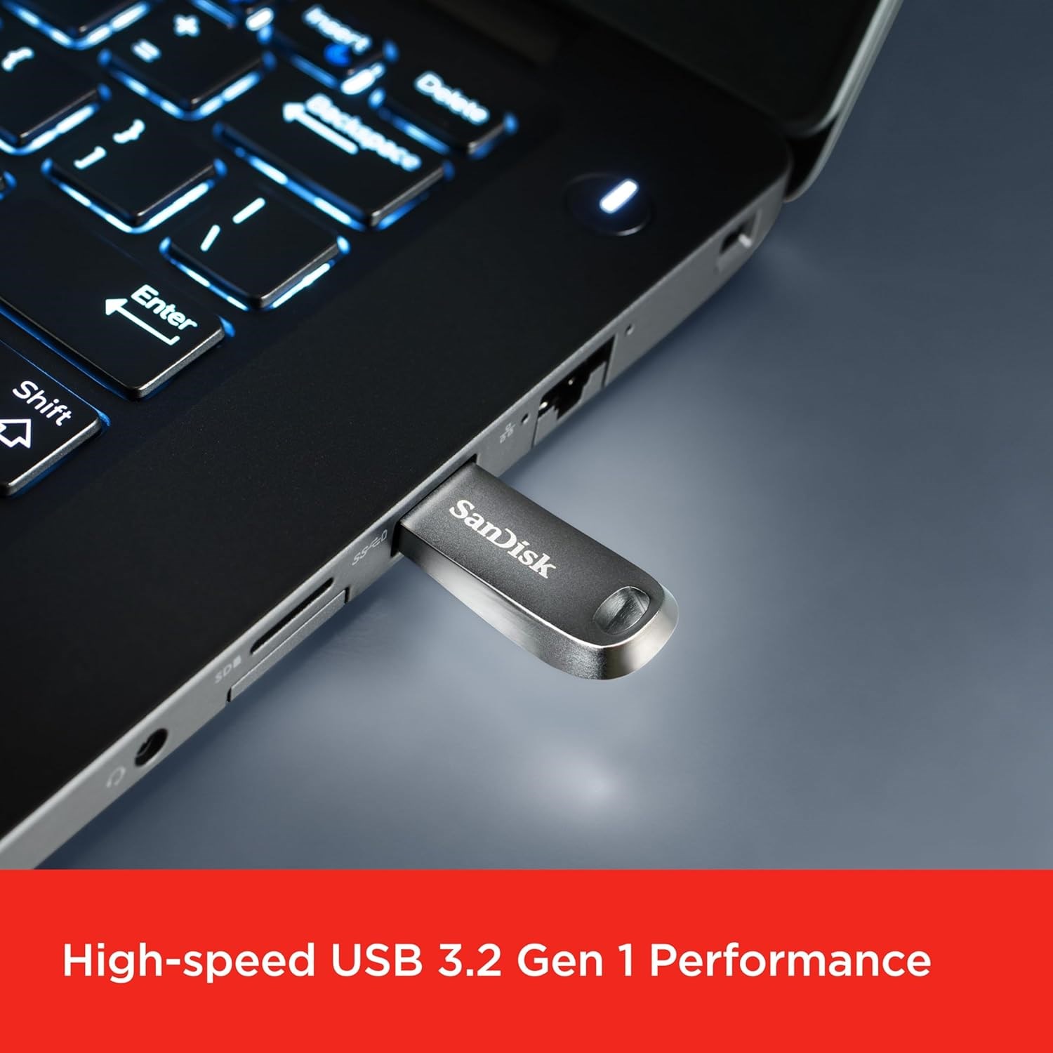 Sandisk Ultra Luxe 128GB USB 3.2 Gen1 Flash Bellek SDCZ74-128G-G46