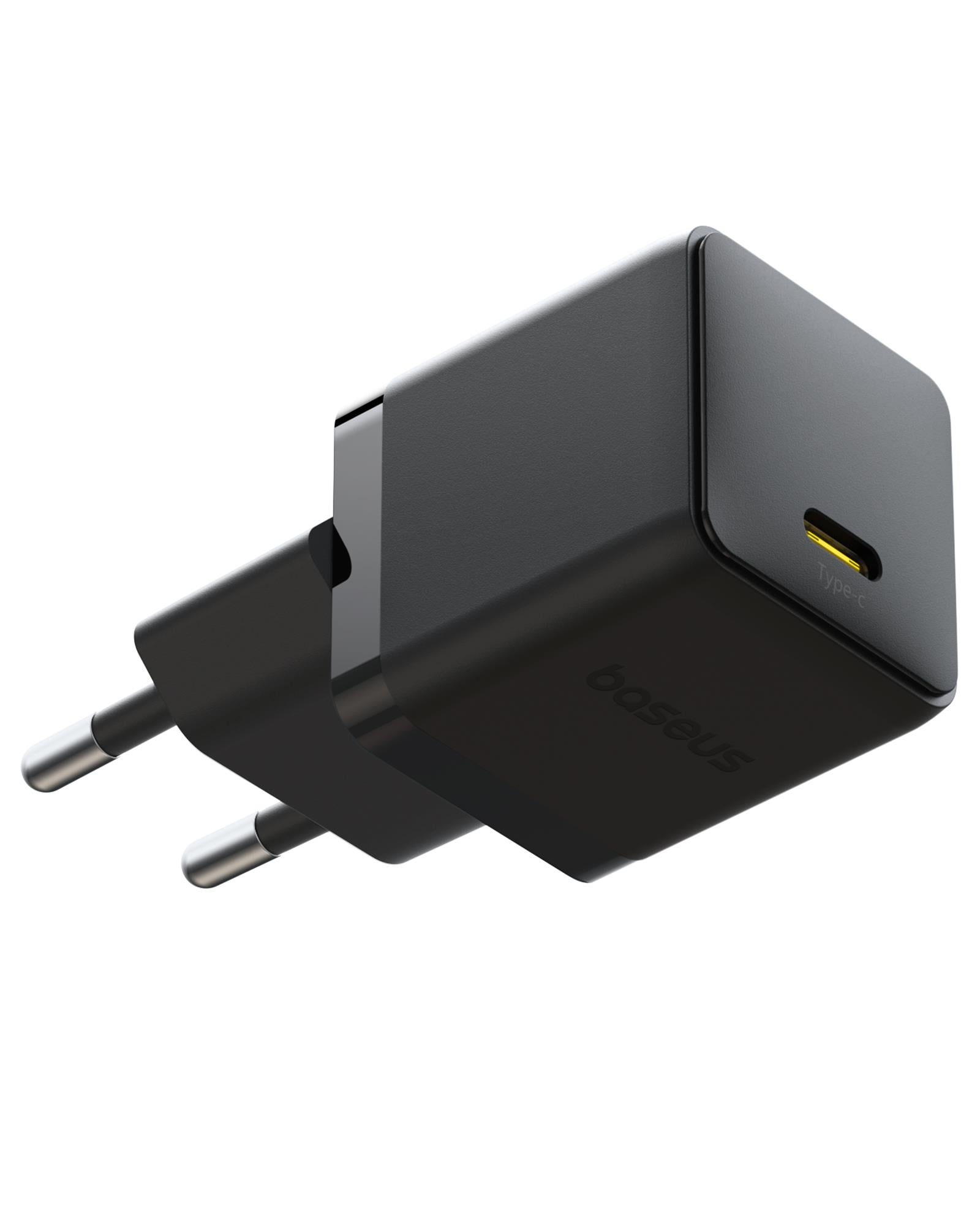 Baseus Palm 1C 20 W Hızlı Şarj Adaptörü, Siyah