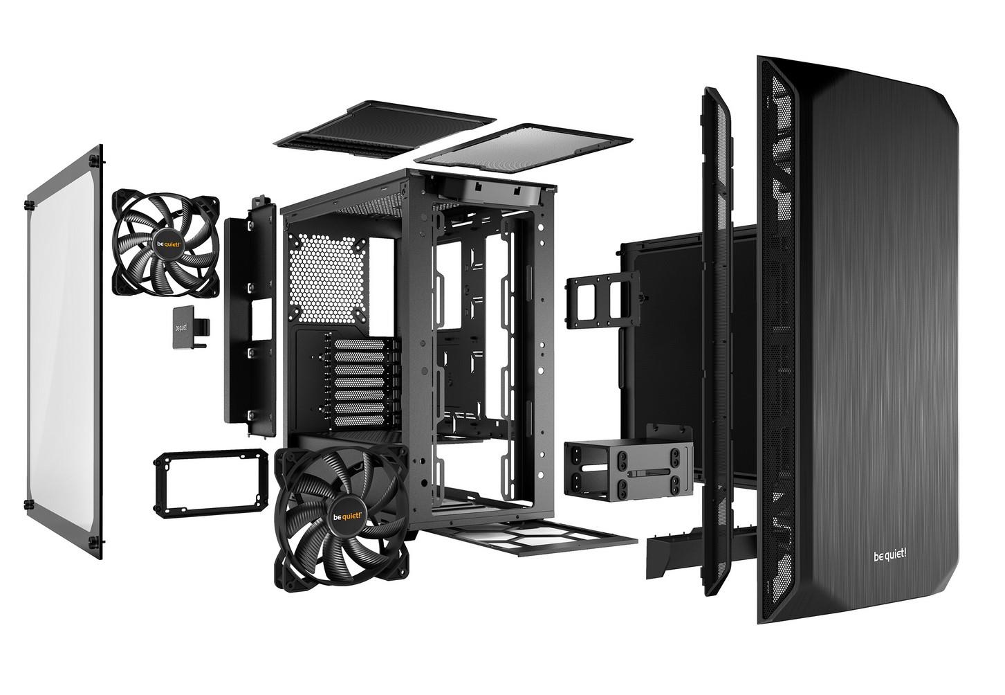 Be Quiet! BGW34 Pure Base 500 Siyah Oyuncu Kasası