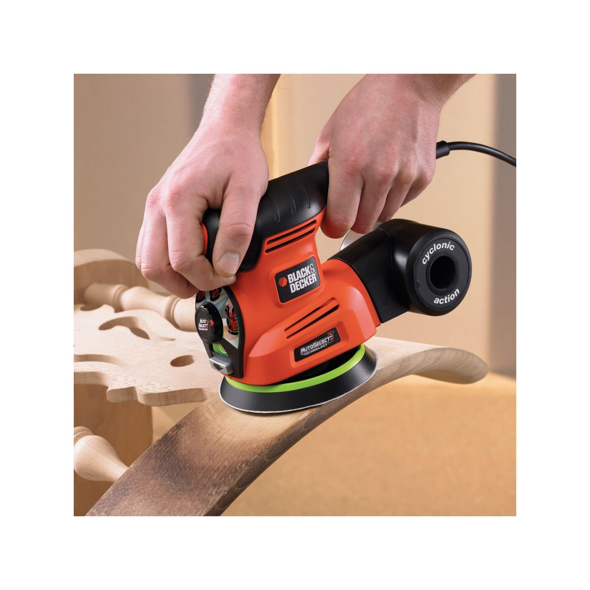 Black&Decker KA280K-QS 220 Watt AUTOSELECT Çok Amaçlı Zımpara