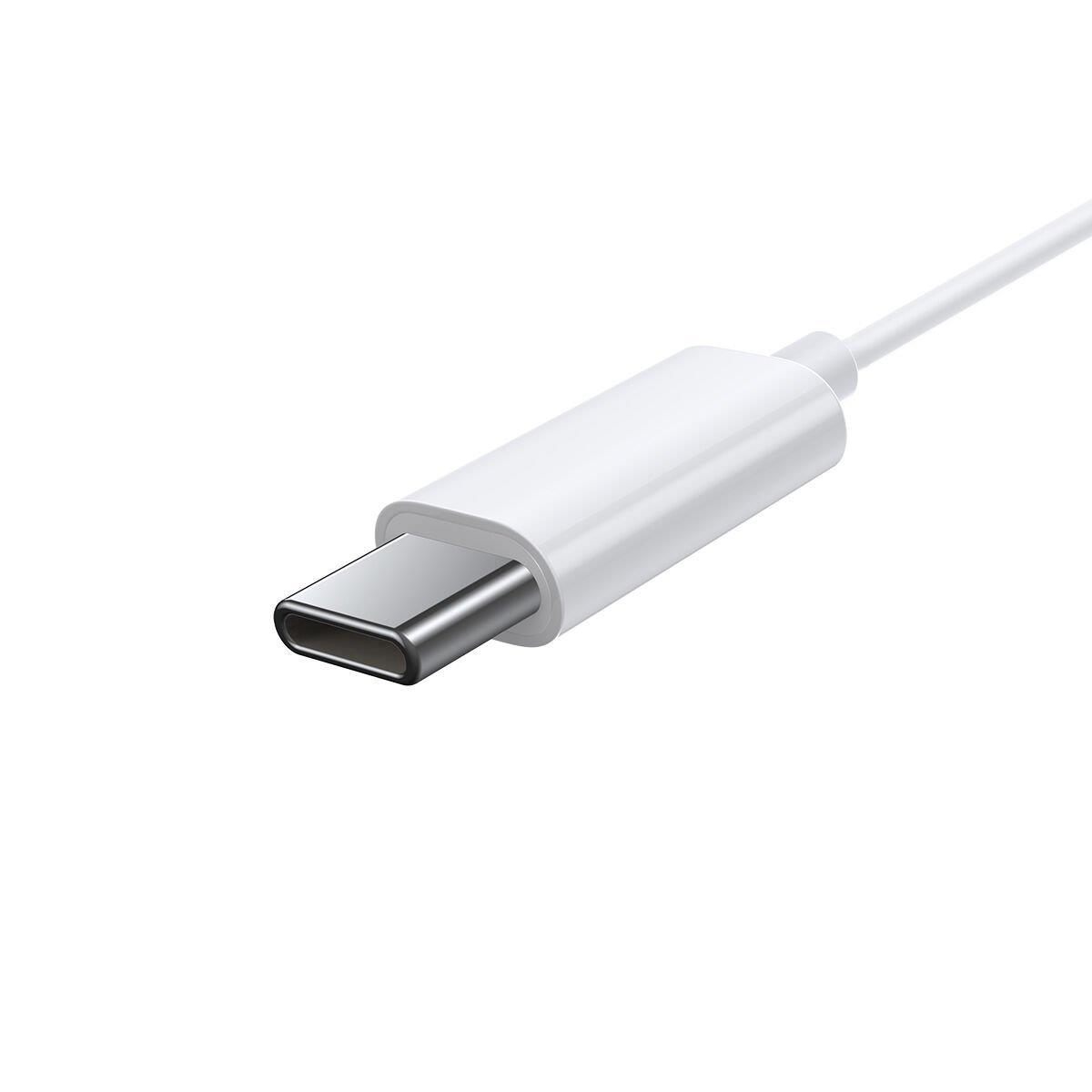 Baseus Encok C17 Type-C Kablolu Kulak İçi Kulaklık, Beyaz