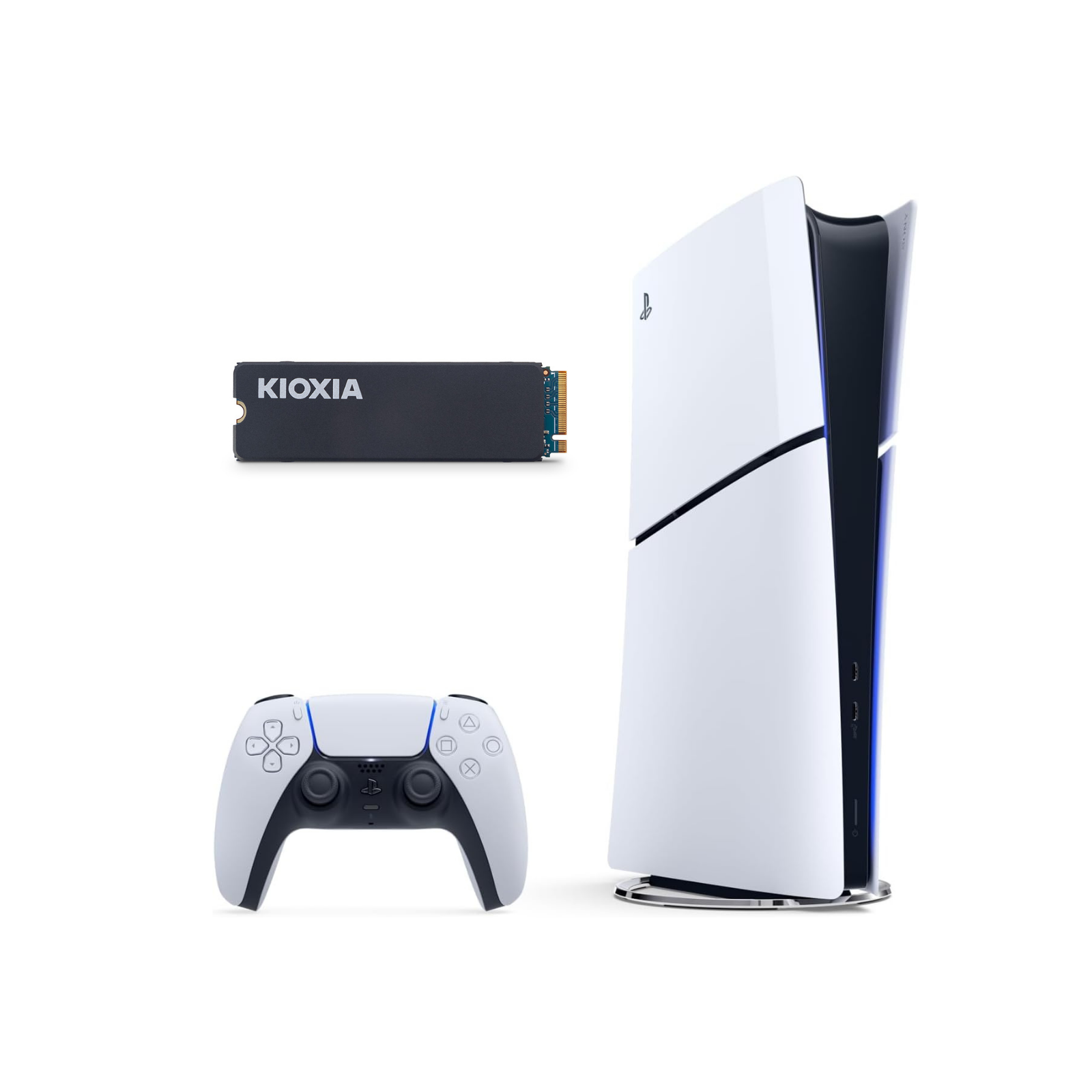 Sony Playstation 5 Slim Digital Versiyon - Astro Bot Oyun ve Kioxia 4TB Gen4 SSD Hediyeli (Bilkom Garantili)