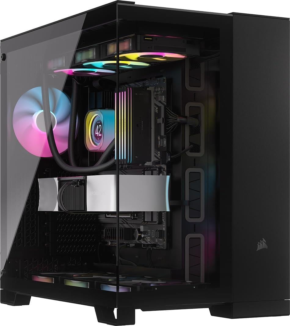 Corsair iCUE LINK 6500X RGB Mid-Tower ATX Dual Chamber PC Case - Siyah CC-9011269-WW