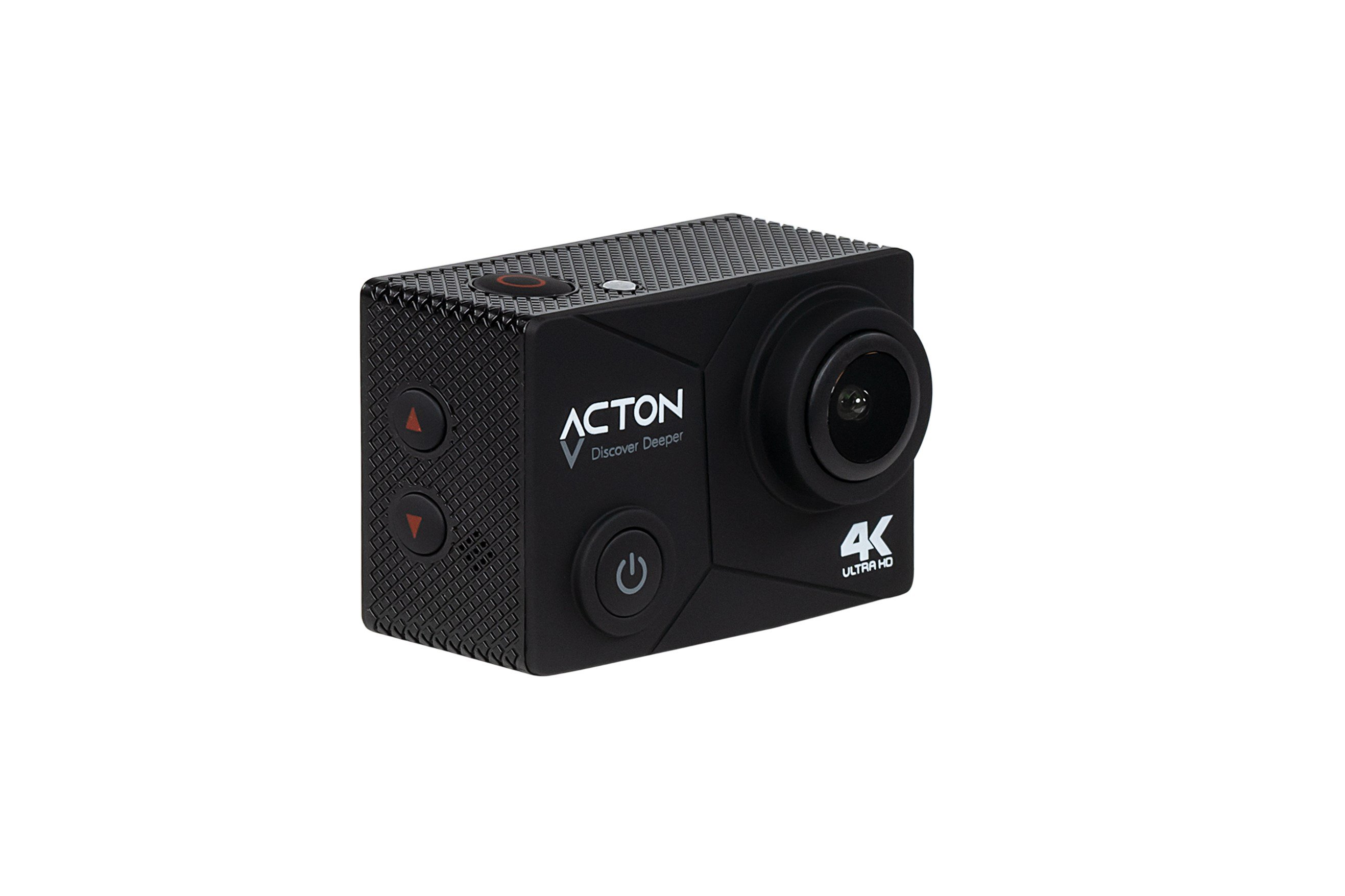 Acton Gold 4K Wifi Aksiyon Kamerası - Siyah