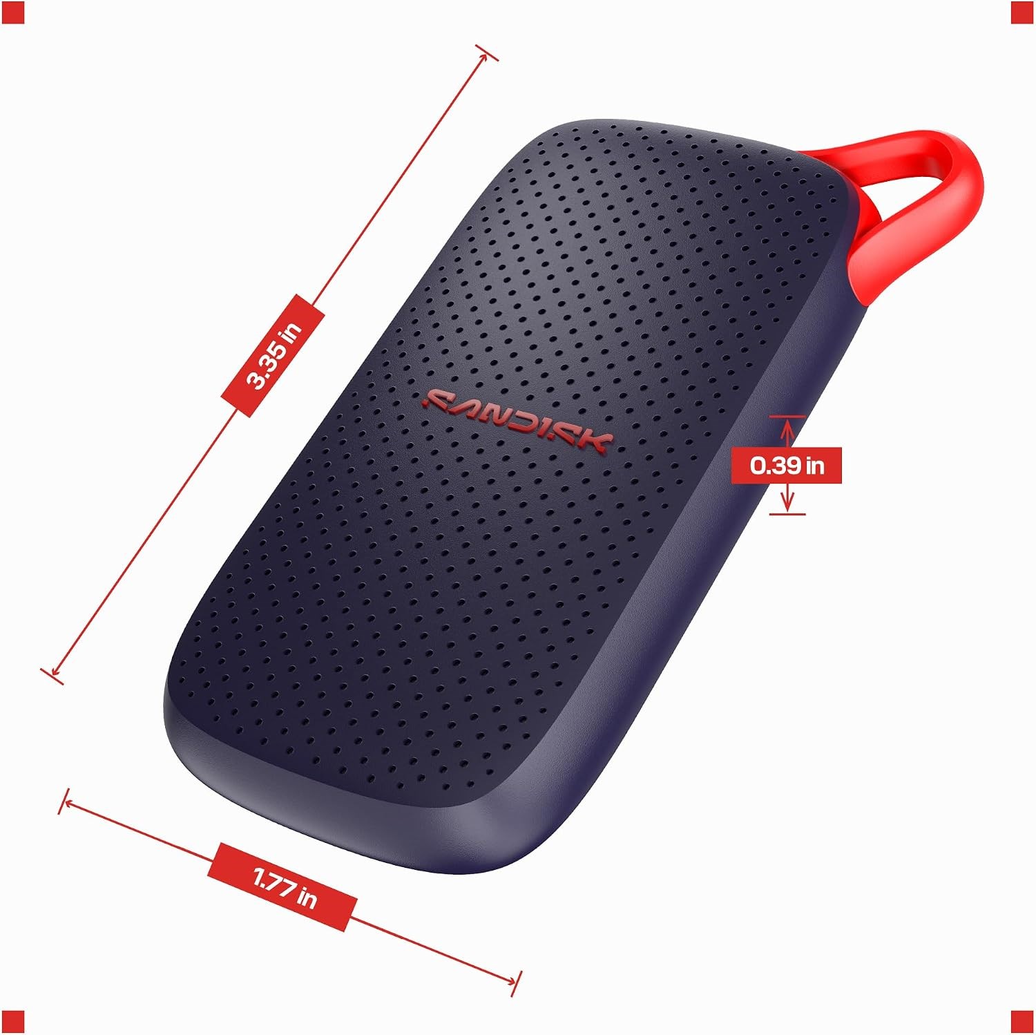 Sandısk Extreme 2TB Taşınabilir SSD - SDSSDE31-2T00-G25