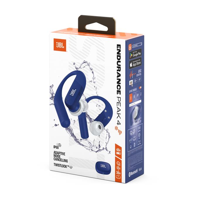JBL Endurance PEAK4 True Wireless Kulaklık,Mavi