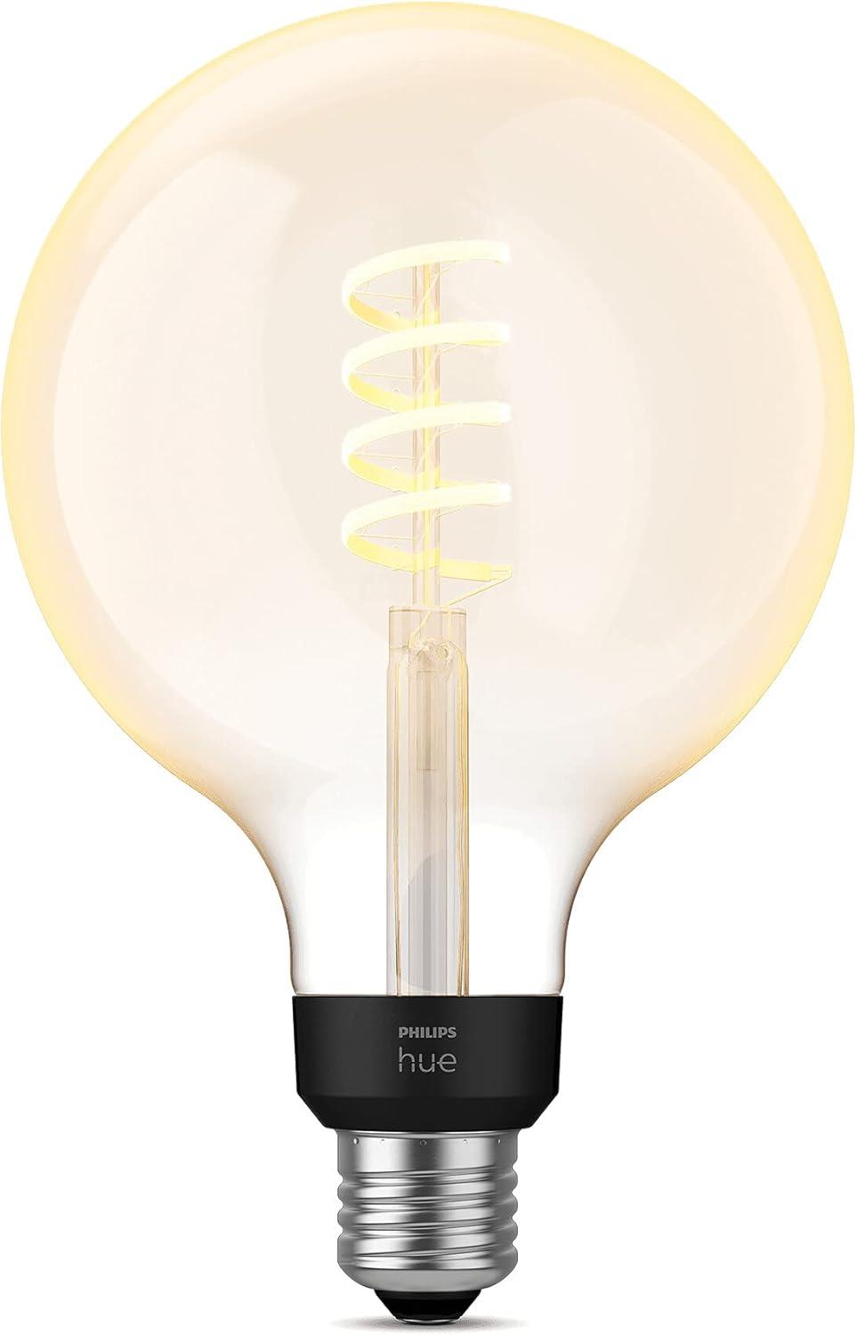Philips Hue 7W Beyaz ve Sarı Ambians G125 glob E27 Akıllı Ampul
