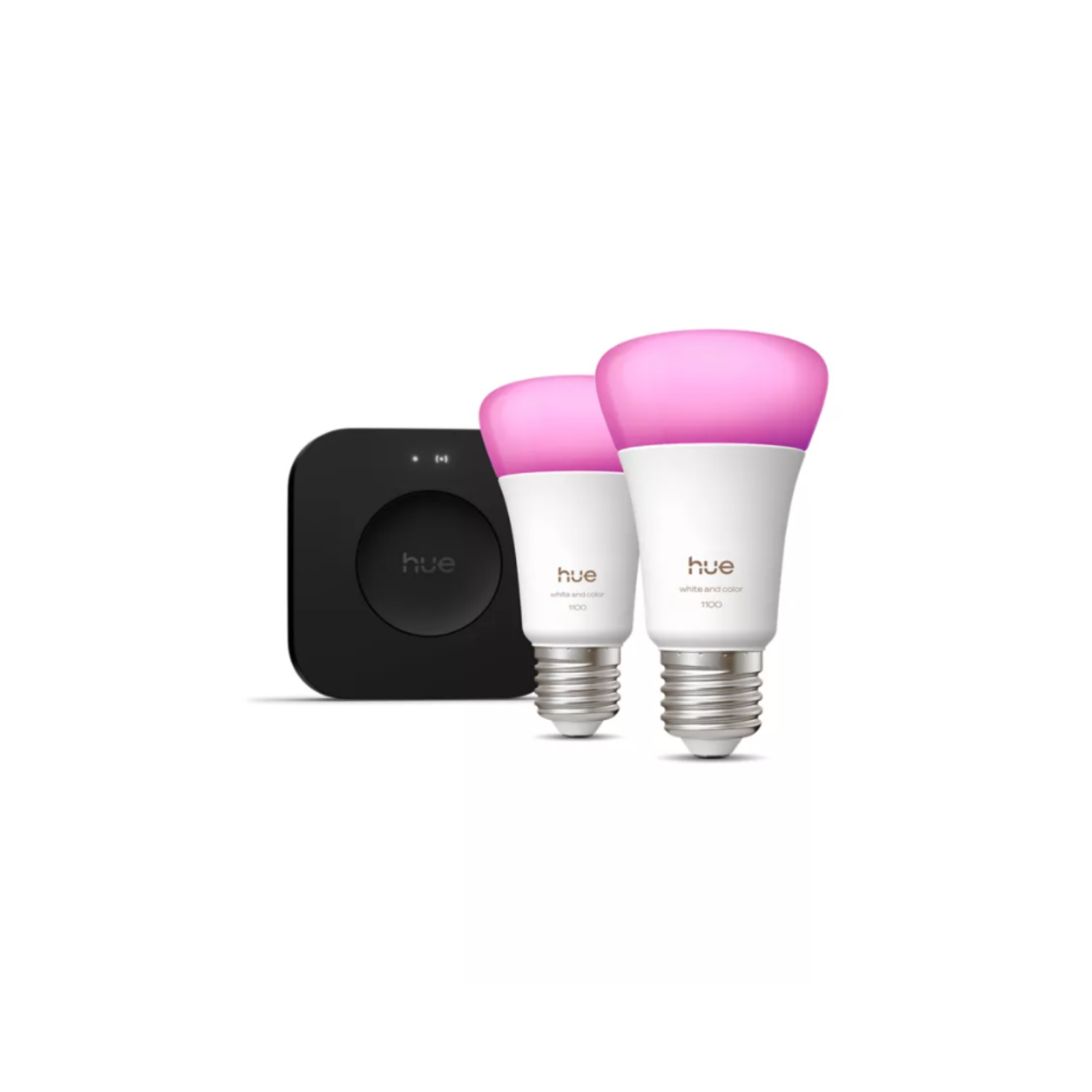 Philips HueWCA 9W E27 Renkli Akıllı Ampul 2'li Pro Başlangıç Seti (Bridge Pro v3 dahildir)