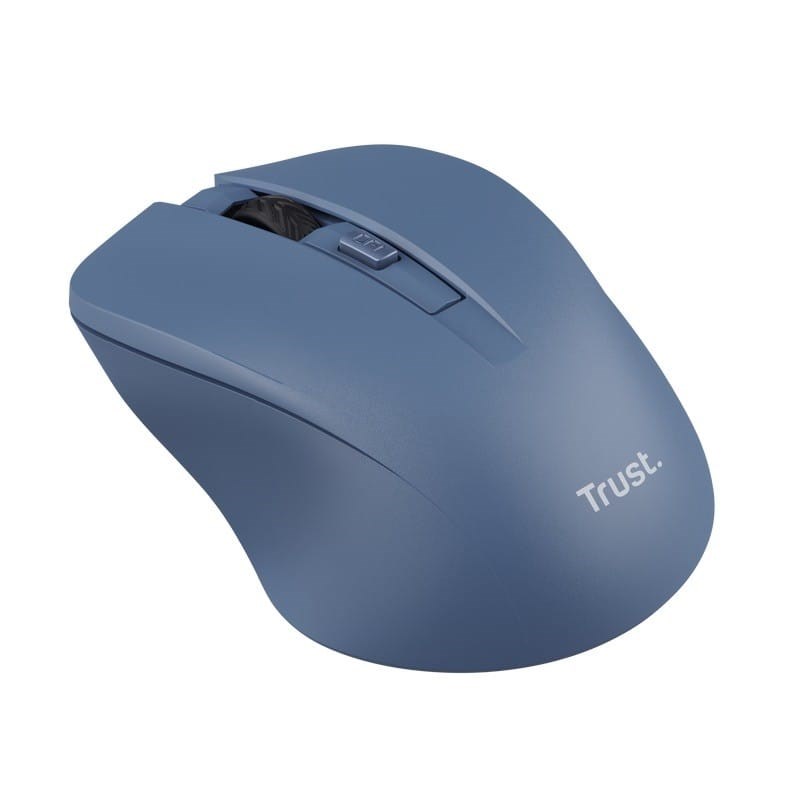 Trust MYDO Sessiz Kablosuz Mouse-Mavi