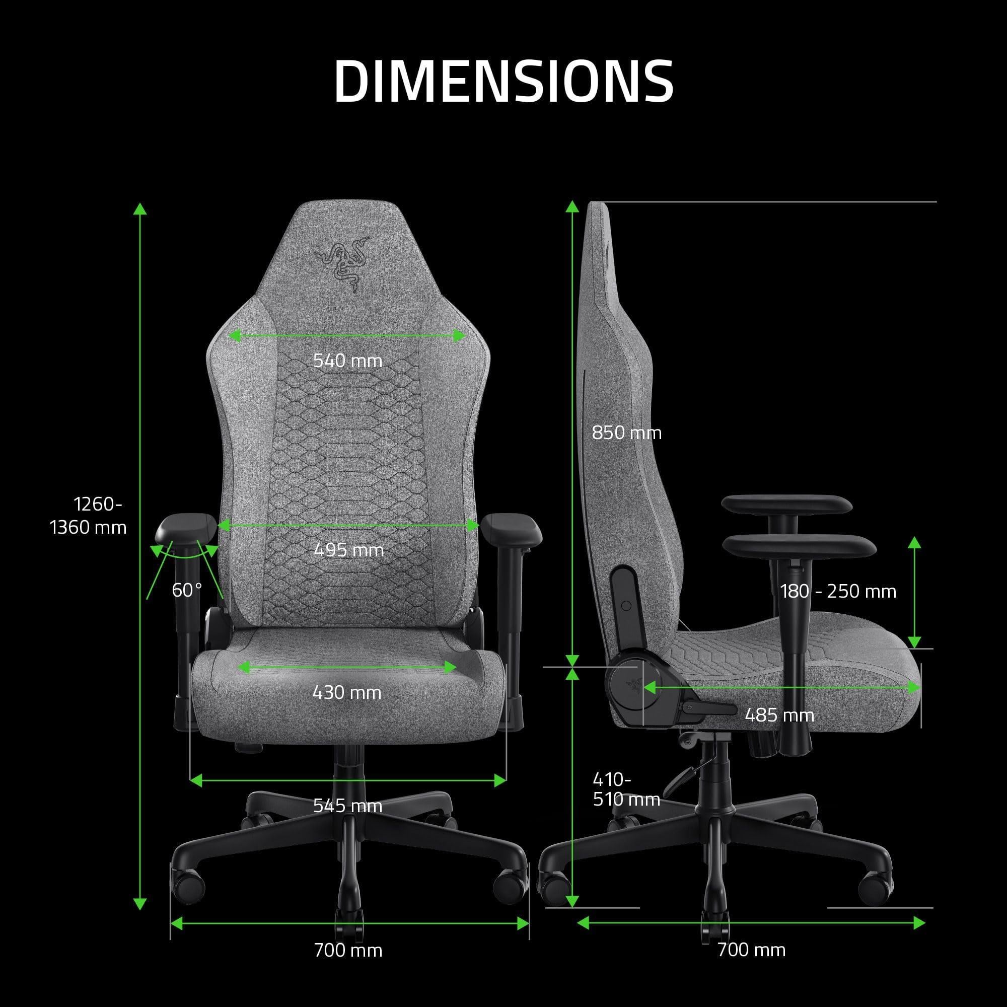 Razer İskur V2 X Açık Gri Oyuncu Koltuğu RZ38-05310200-R3G1