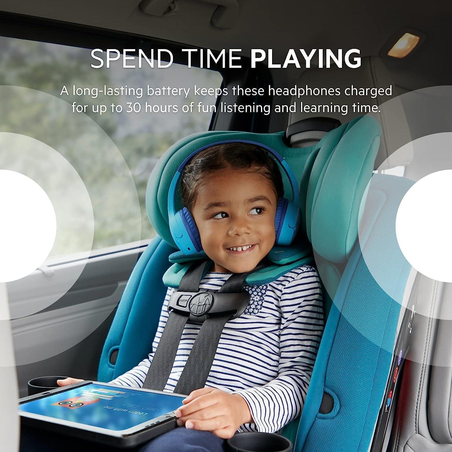 Belkin SoundForm Mini Kids Kablosuz Çoçuk Kulaklığı - Mavi